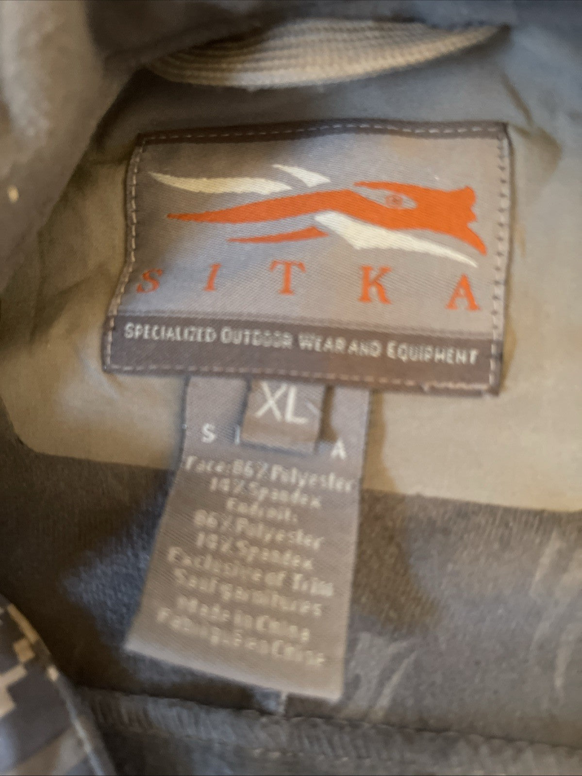 Sitka Digi Camo Jacket XL