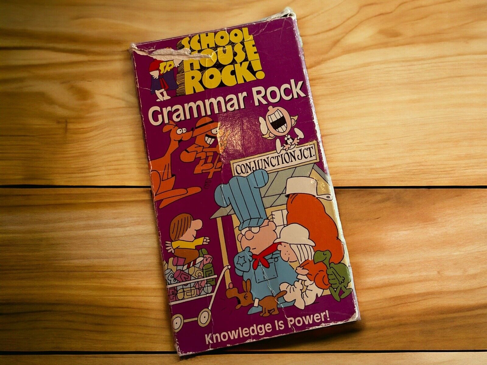 Schoolhouse Rock - Grammar Rock (VHS, 1995) Video Cassette Tape Movie Animated
