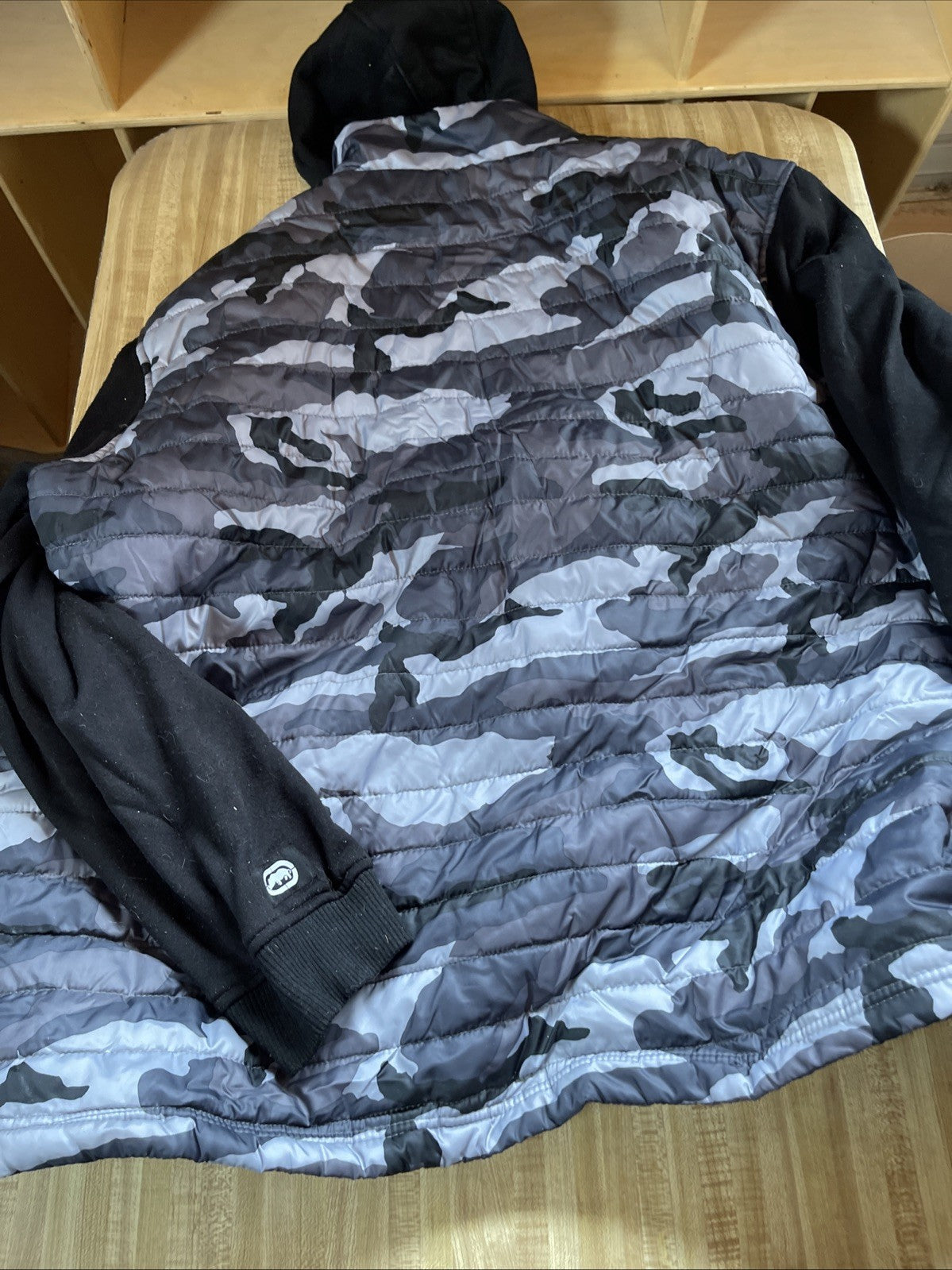 Ecko Unltd Puffer Jacket With Hoodie 5XL 