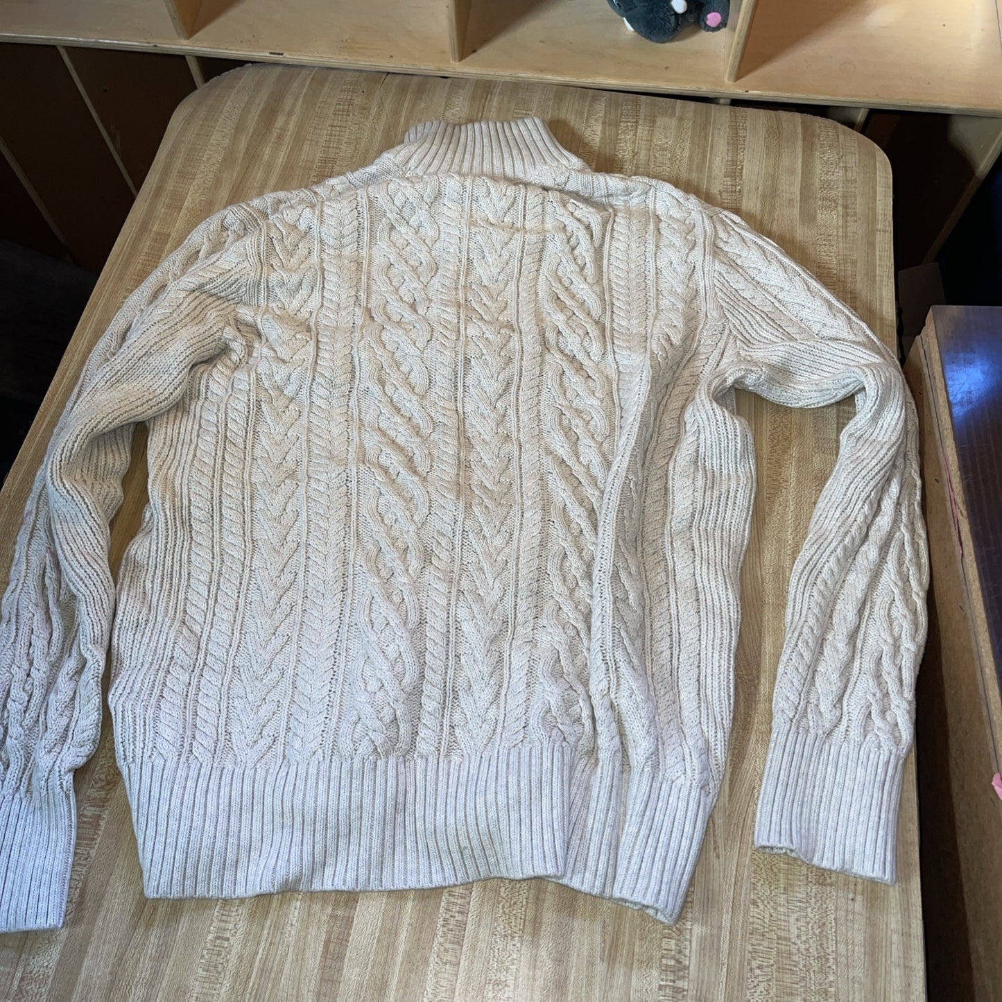 Banana Republic Sweater XL Cable Knit 