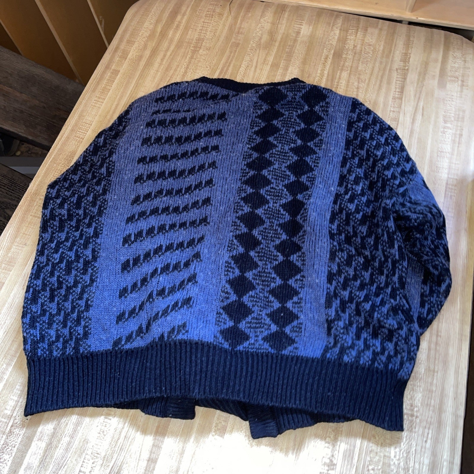 Vintage City Streets Cardigan Large 
