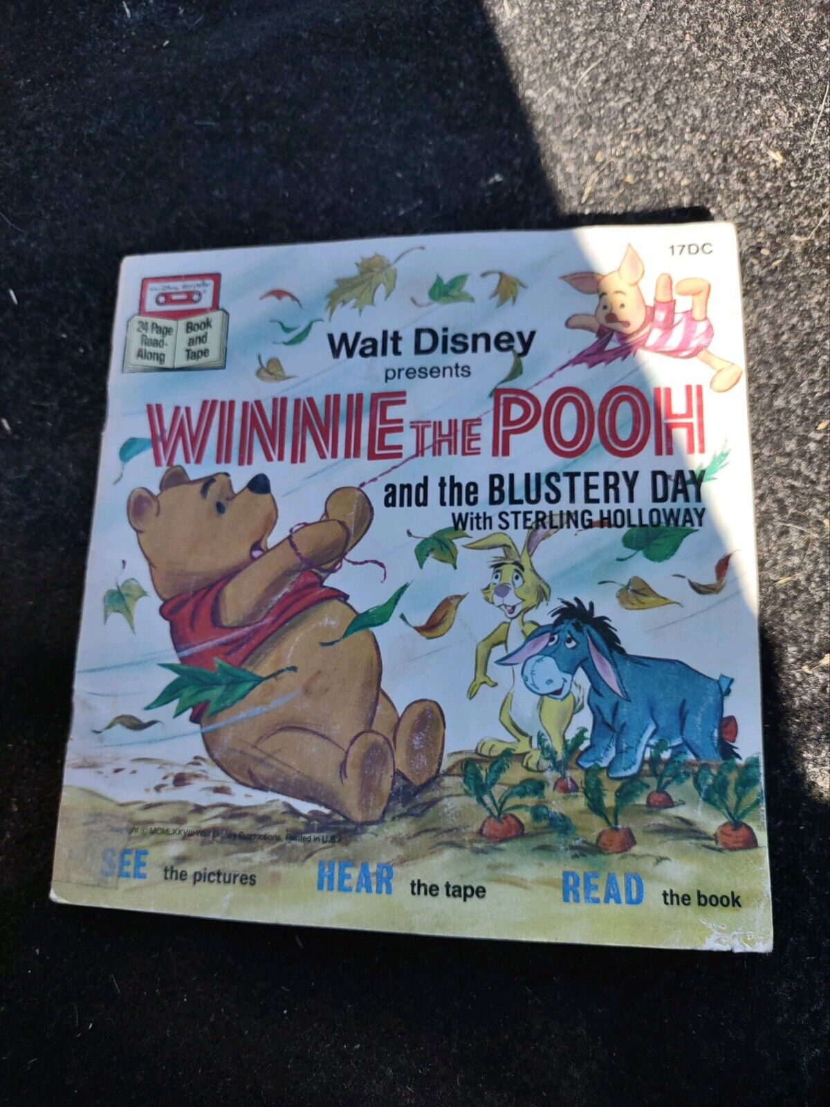 Walt Disney's See Hear Read Book W/ Record Winnie the Pooh and the Blustery Day