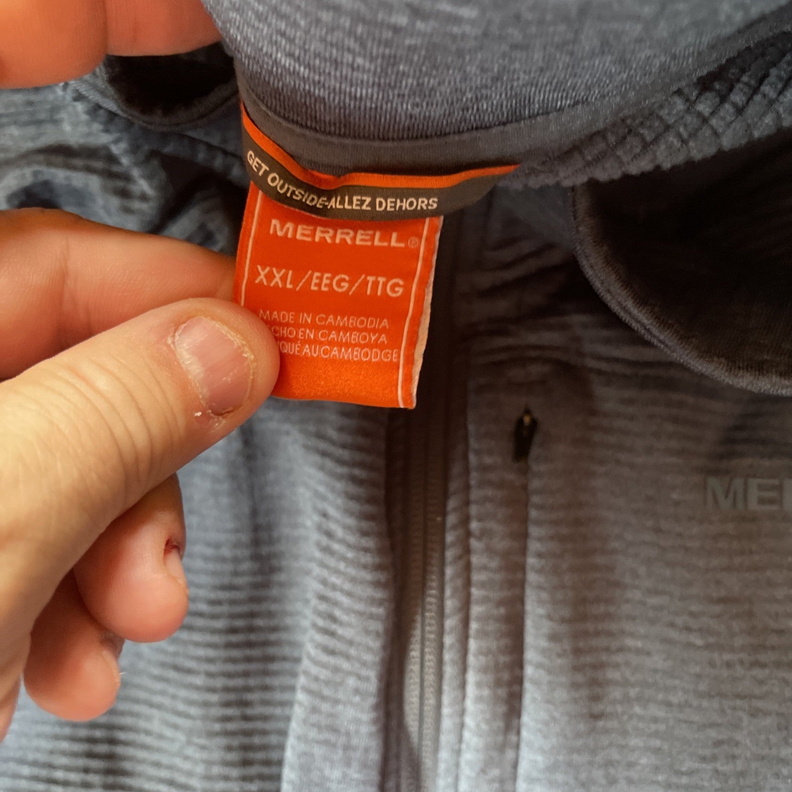 Merrell Quarter Zip XXL 
