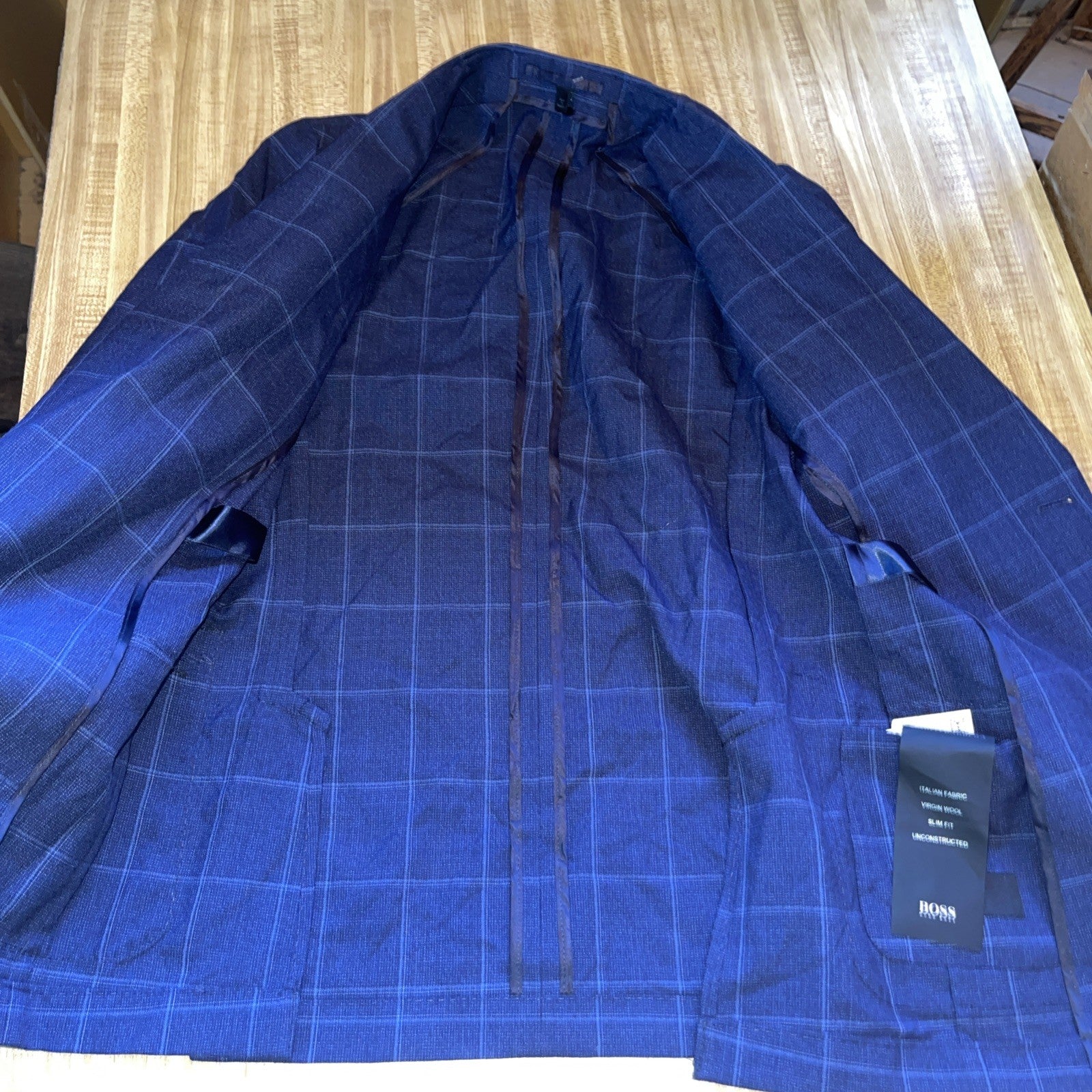 Boss Hugo Boss Carlo Barberra Unstructured Blazer 36R