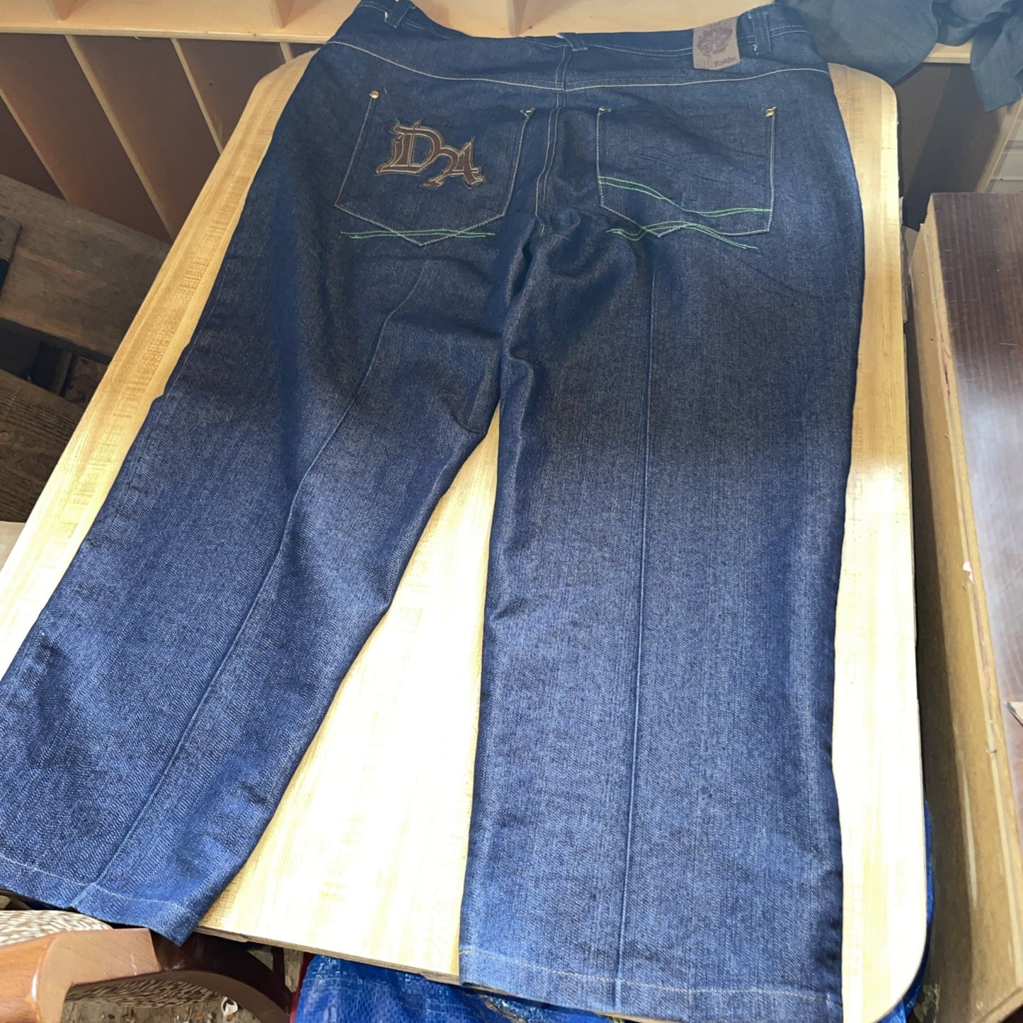 DA Raider Jean Co Jeans Wide Leg Baggy 44/30