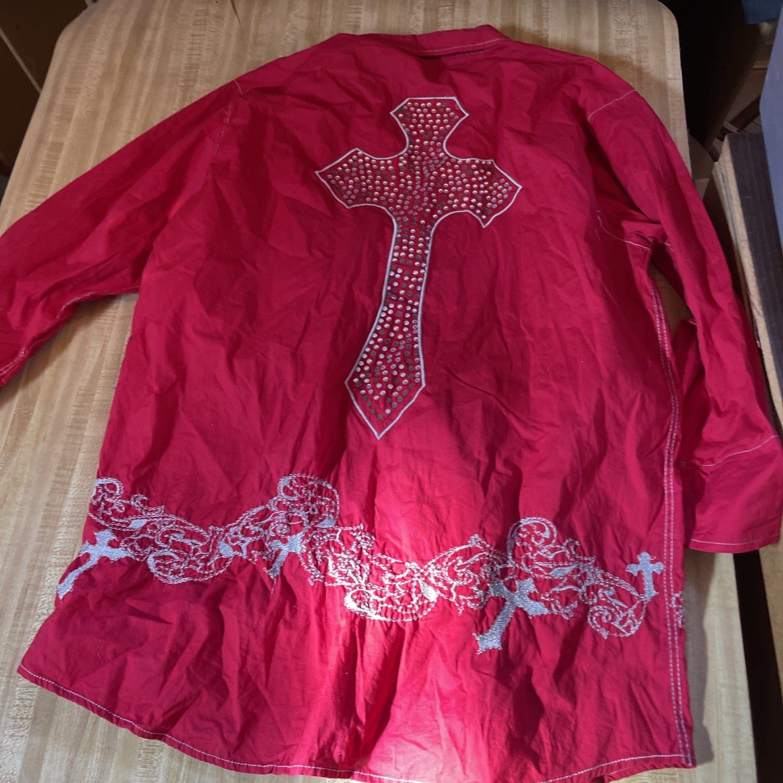 1901 El General Embroidered Button Up XL