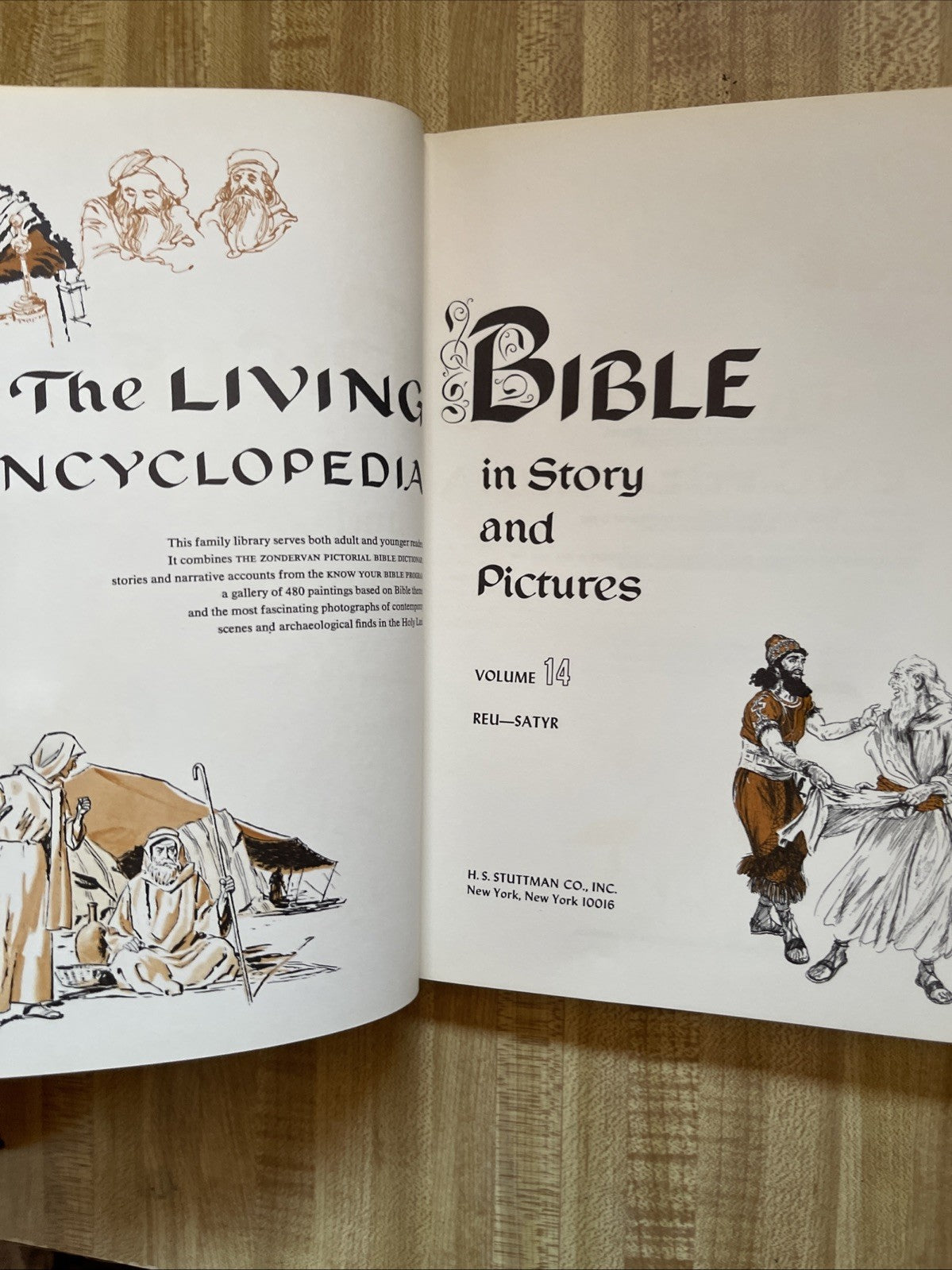 The Living Bible Encyclopedia In Story And Pictures Volume 14