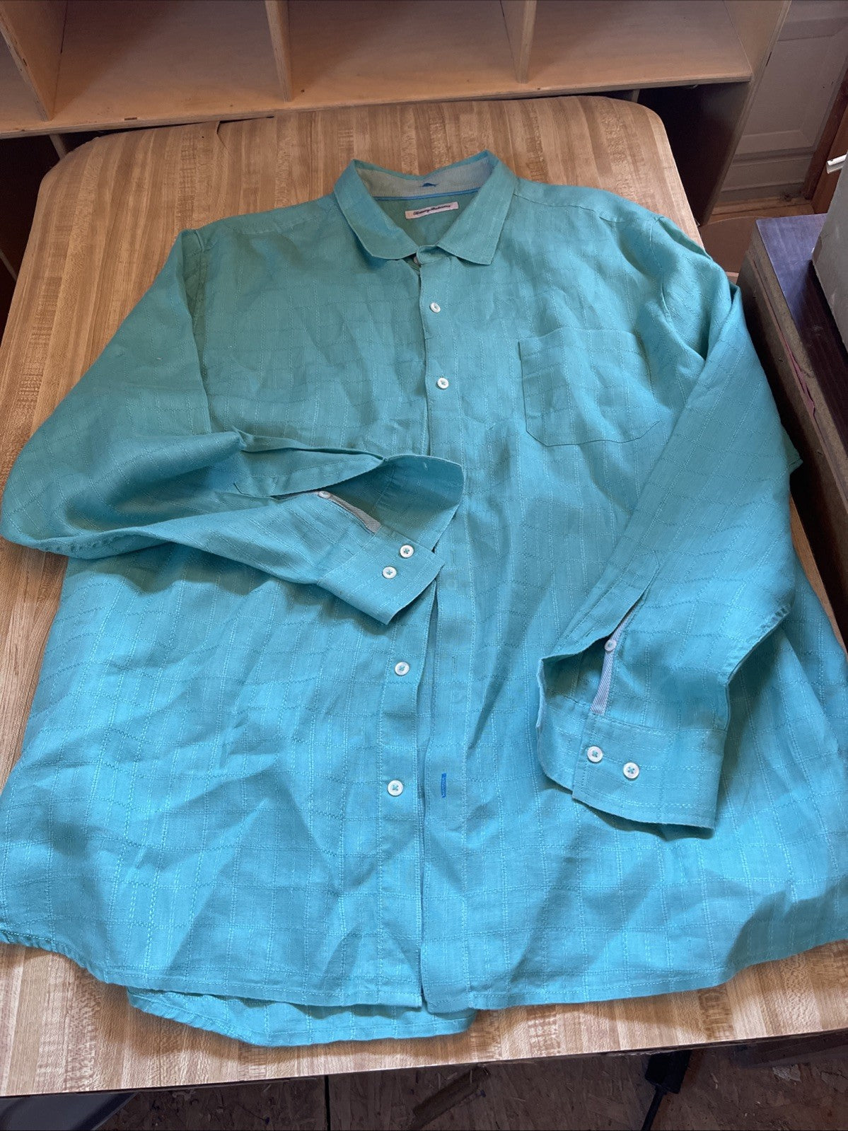Tommy Bahama Linen Shirt 3XL 