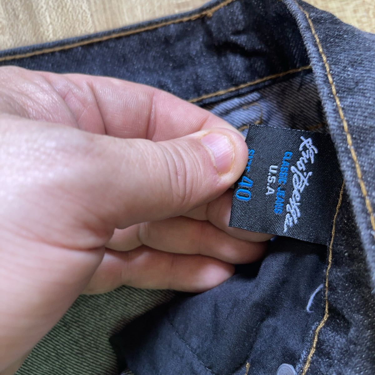 kno betta jeans wide leg 40/30