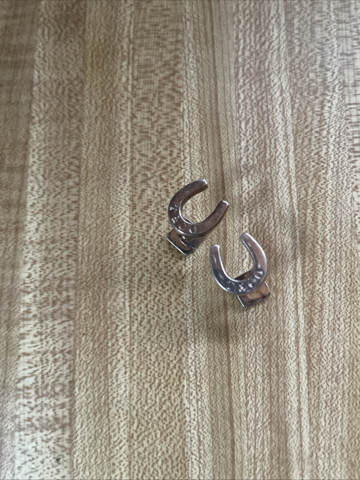 Tiffany & Co Horseshoe Cufflinks 