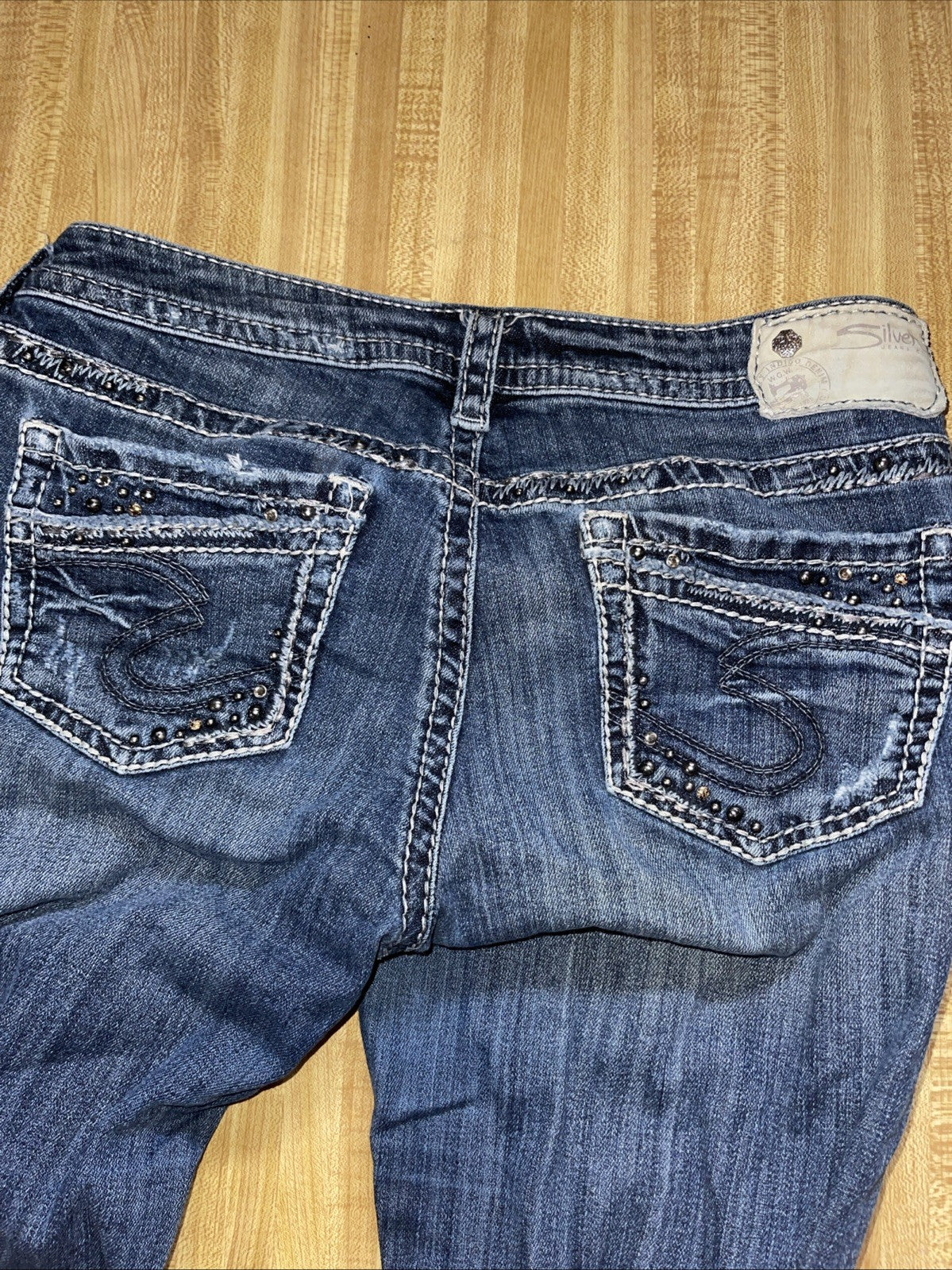 Silver Aiko Bootcut Jeans 28/33