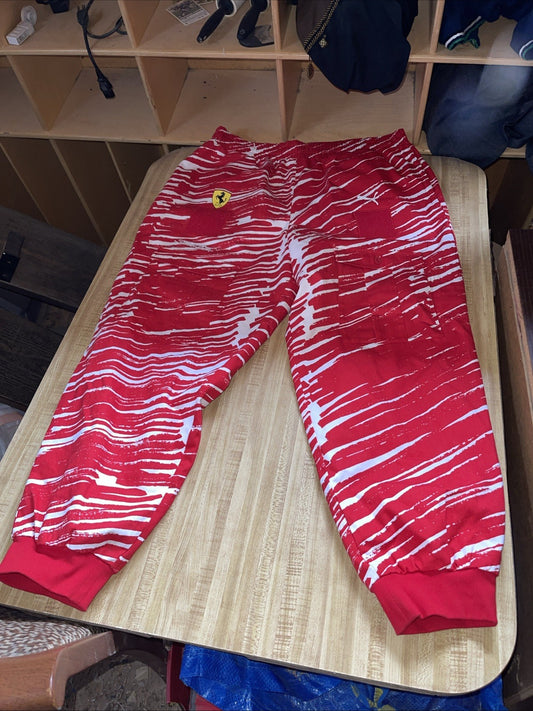 Scuderia Ferrari X Puma Joshua Vides Pants XL NWT