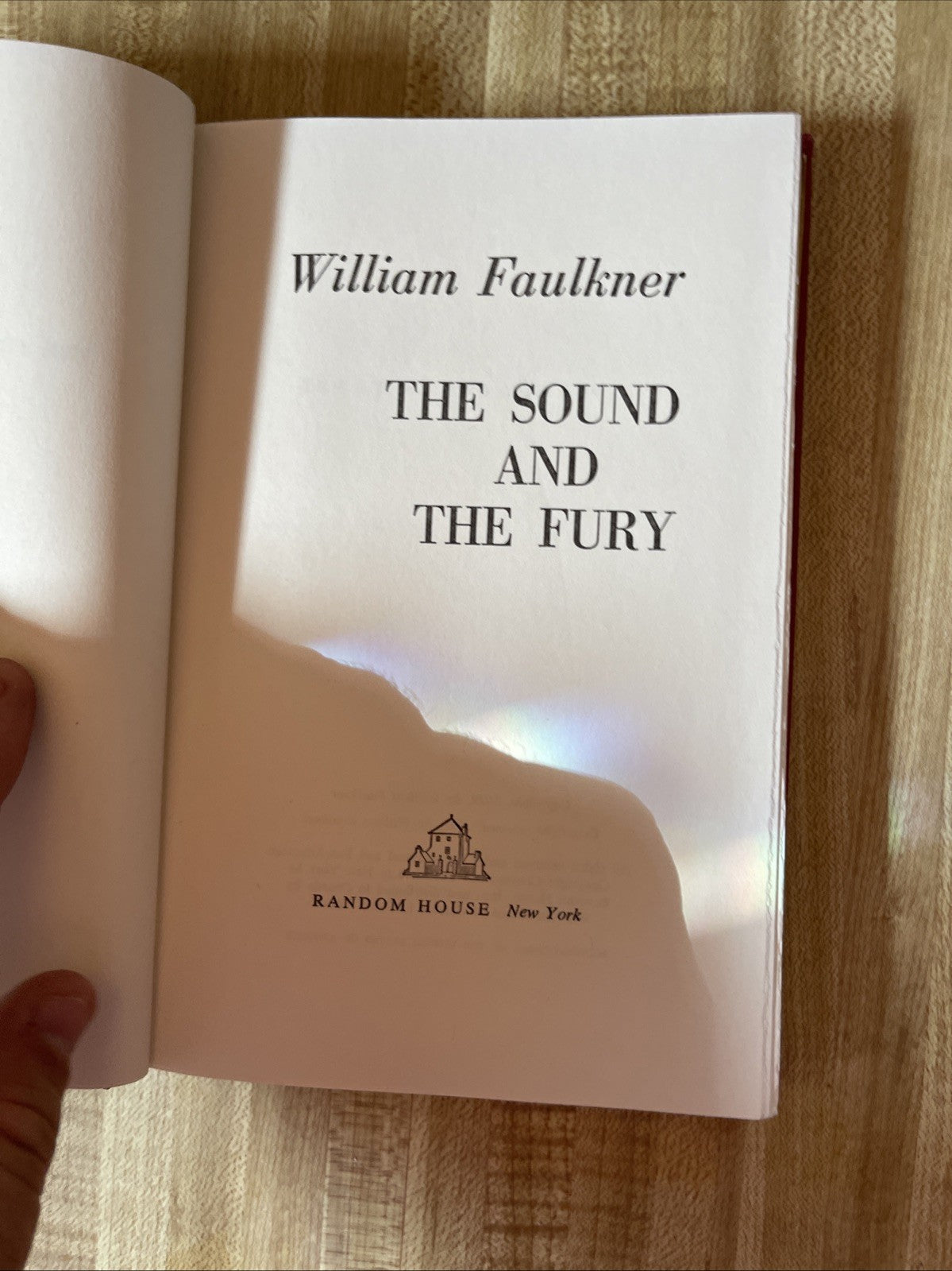 The Sound And The Fury Hardcover 