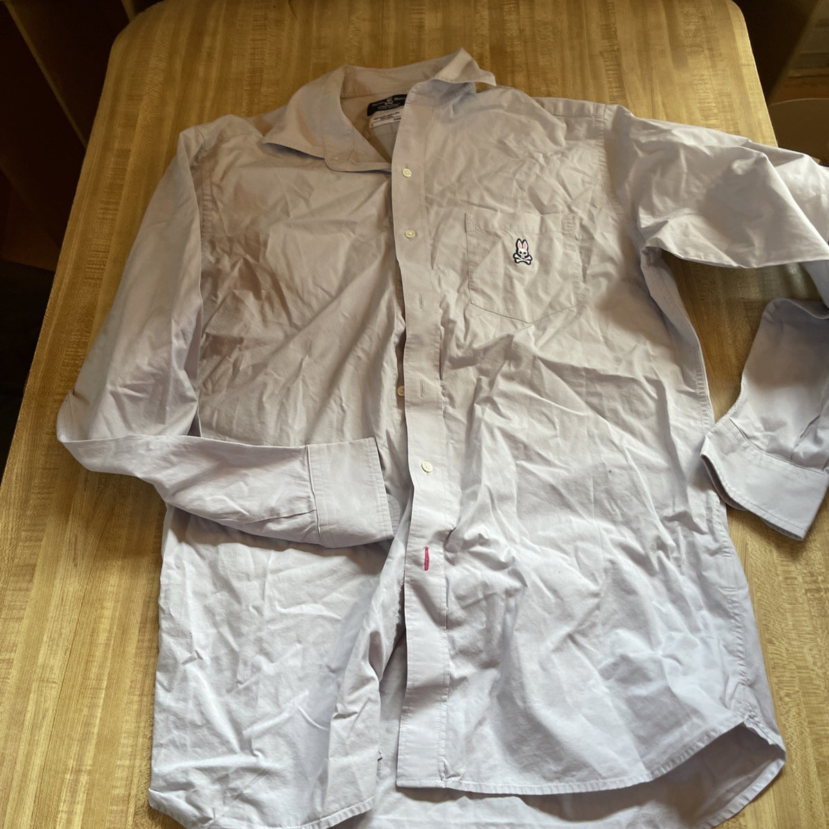 Psycho Bunny Button Up Large 