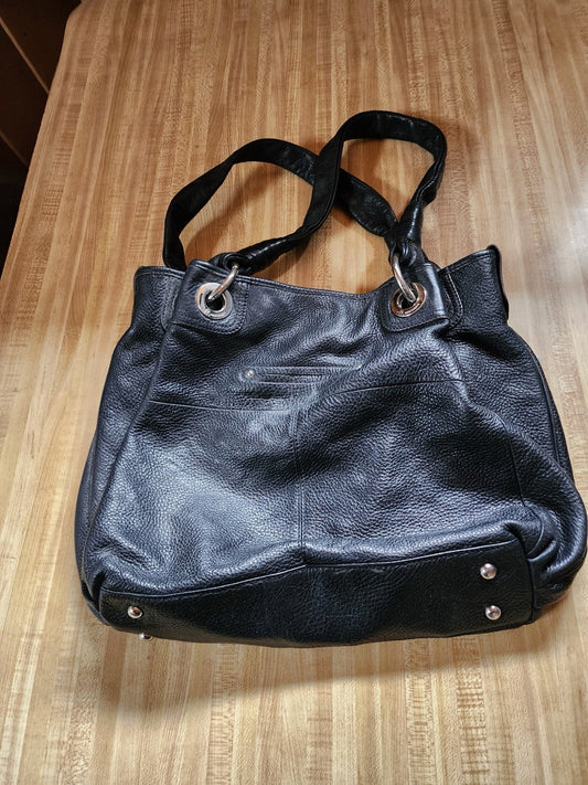 b makowsky leather handbag