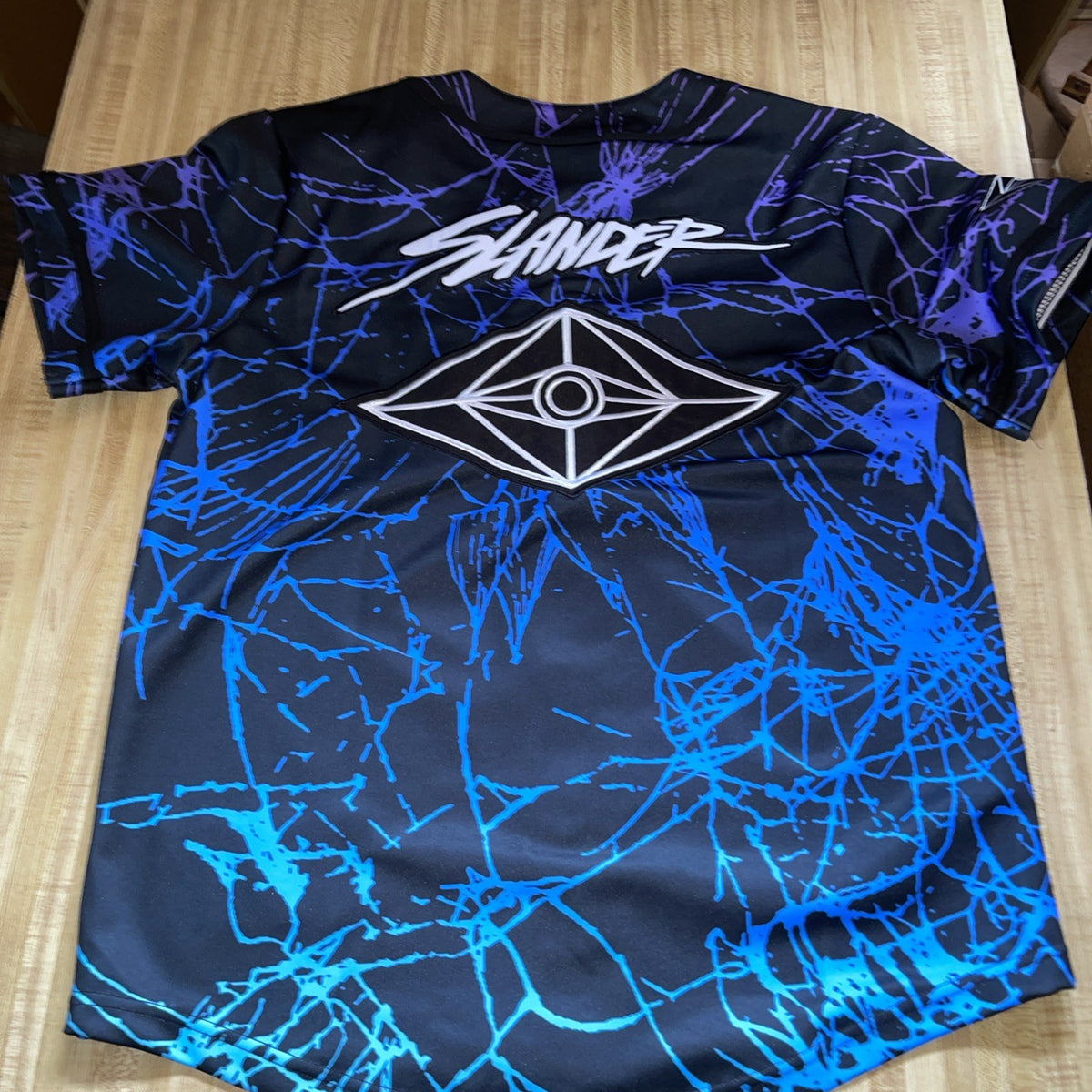Insomniac X EDC X Slander Baseball Jersey Medium 