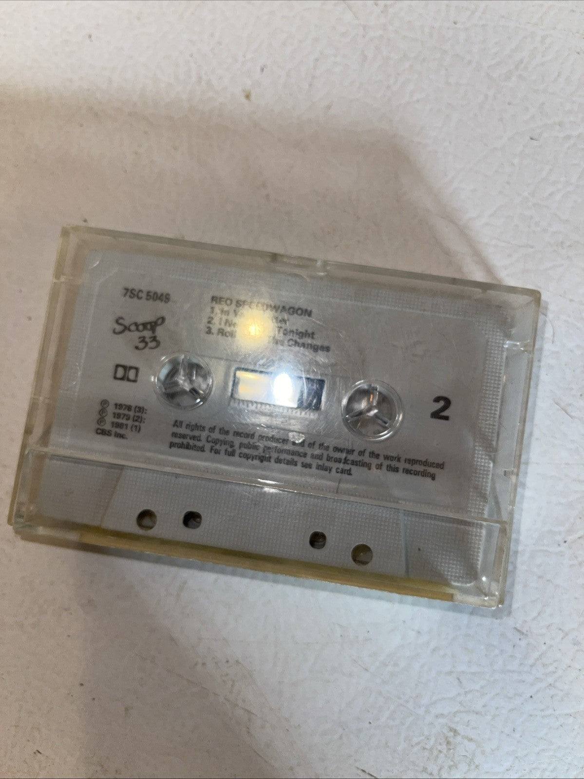 Reo Speedwagon Cassette 