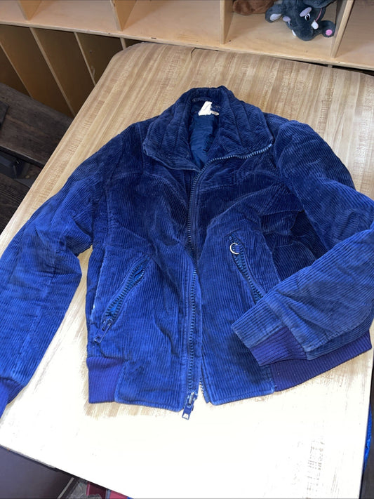Vintage Obermeyer Corduroy Bomber Jacket Large