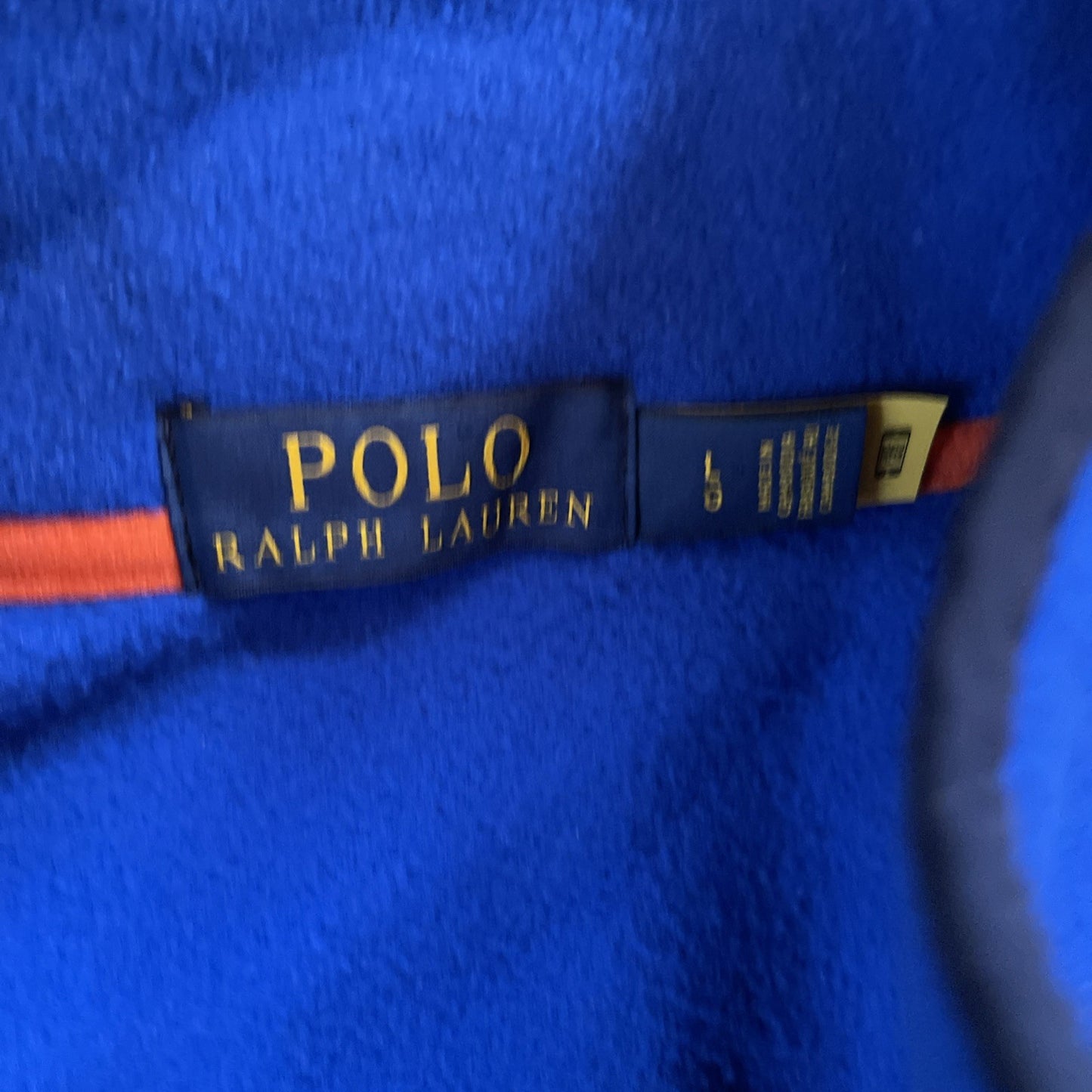 Polo Ralph Lauren Quarter Snap Button Sweater Large 