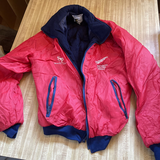 Vintage K Brand Jacket Medium Milwaukee Tools 