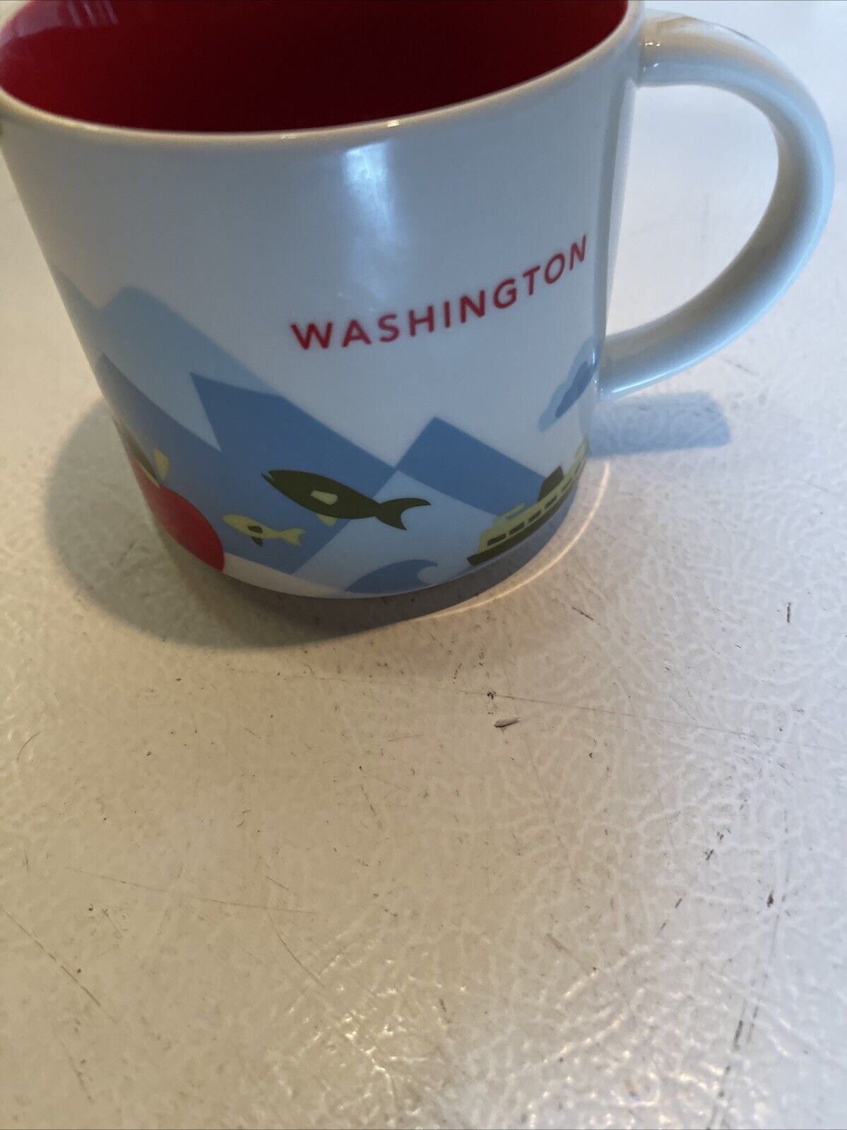 Starbucks Washington You Are Here Mug
