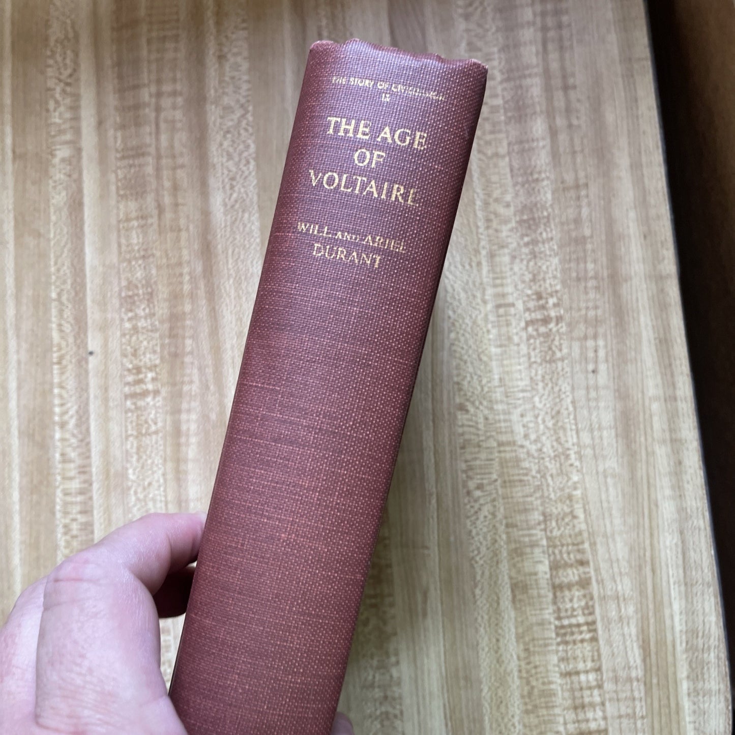 The Age Of Voltaire Hardcover 