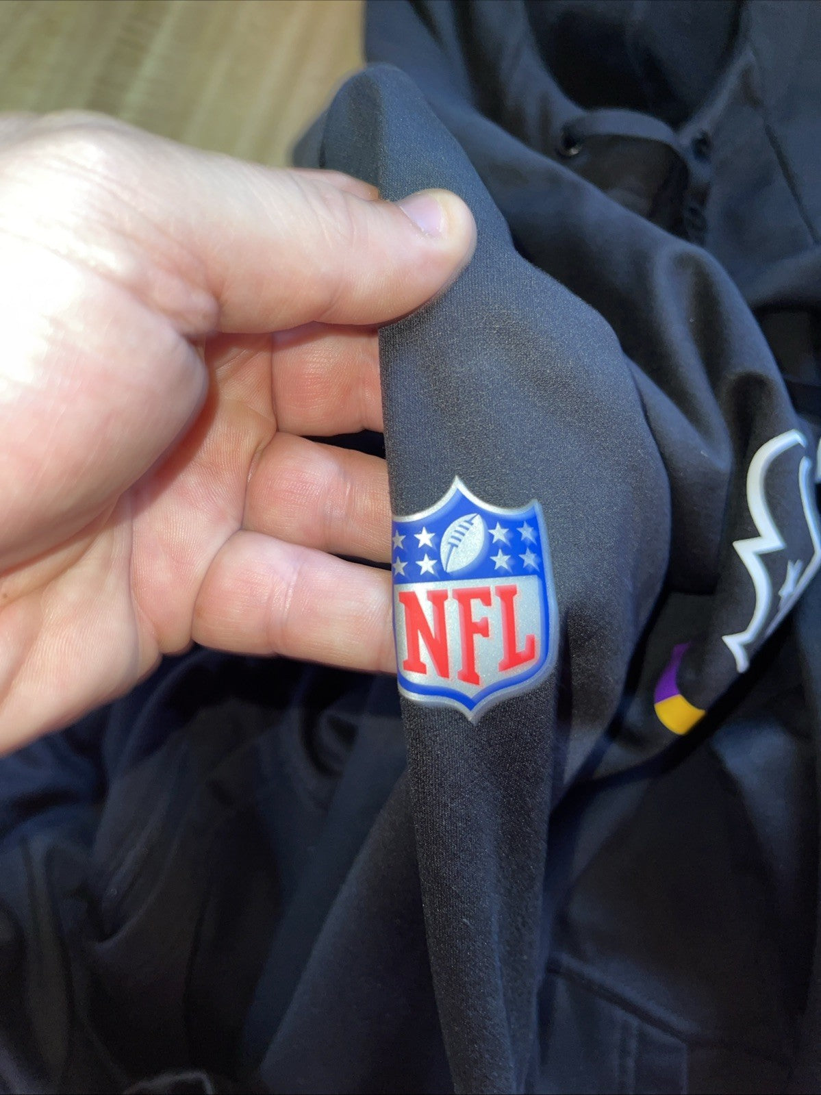 Nike Therma Fit Intercept Cancer Hoodie Houston Texans Team Issued Worn By #56 