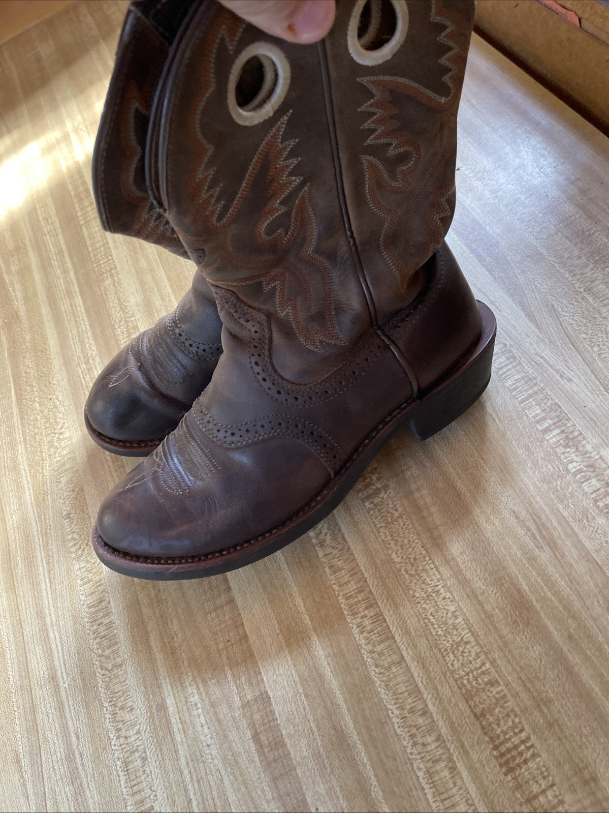 ariat cowboy boots women size 7C