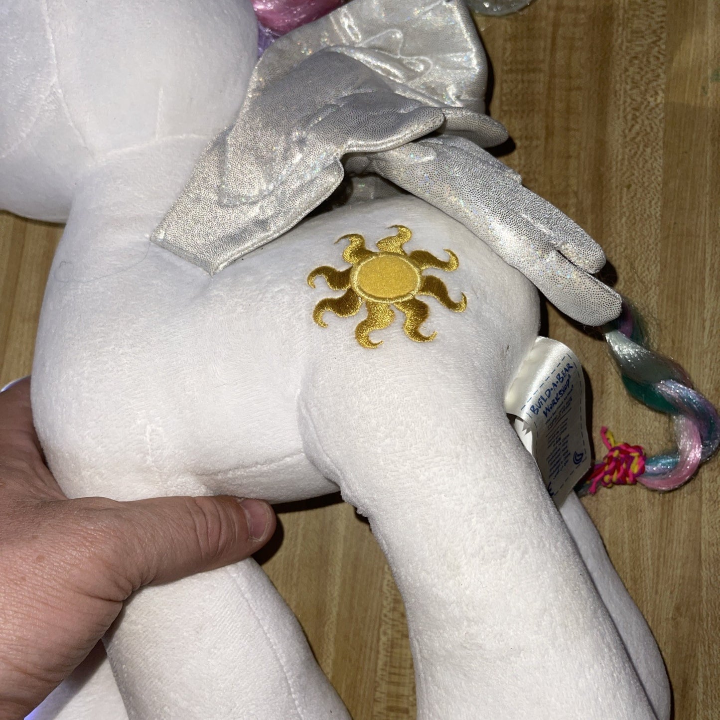 Build A Bear My Little Pony unicorn Plush