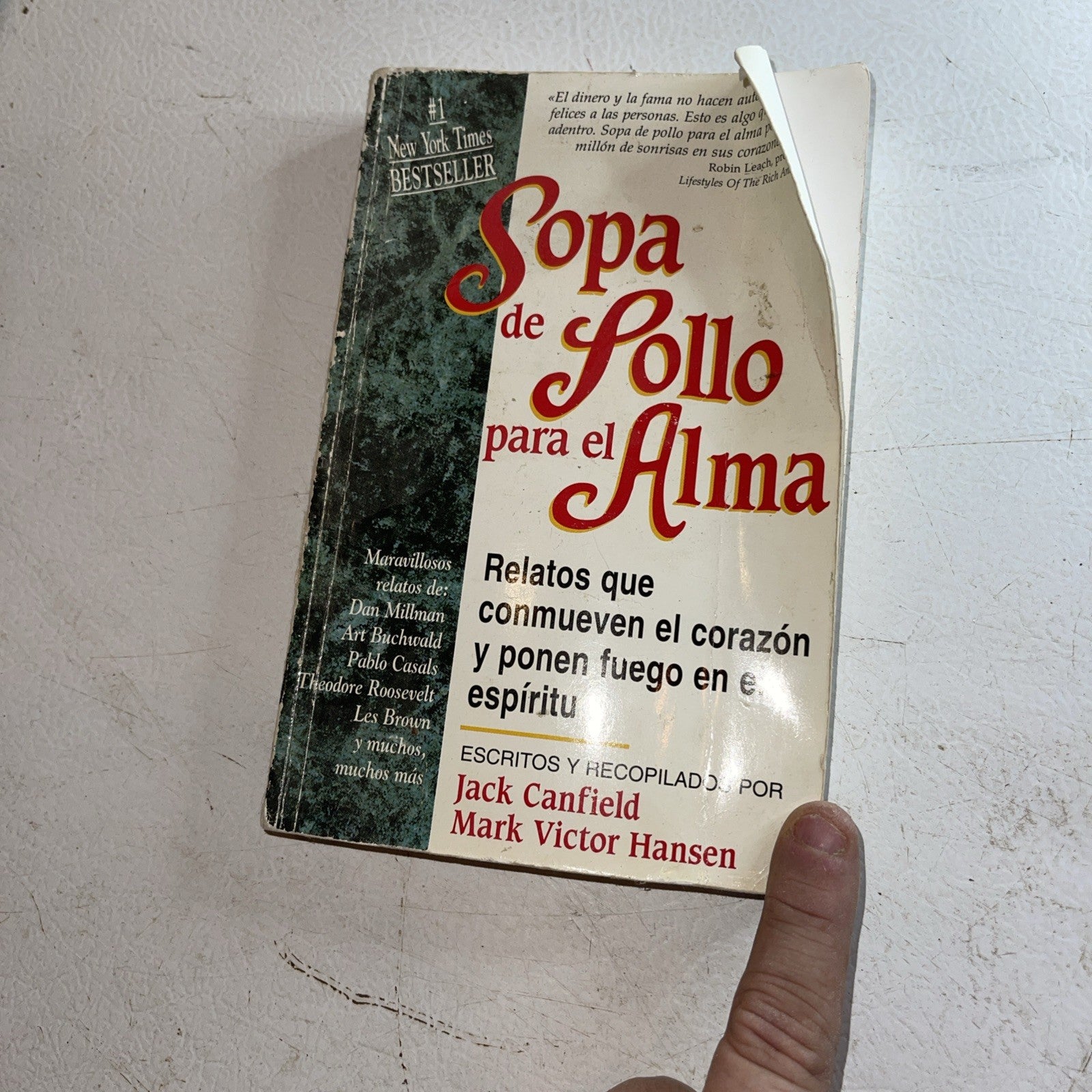 Sopa de Pollo para el Alma : Relatos que Conmueven el Corazon y Ponen Fuego...