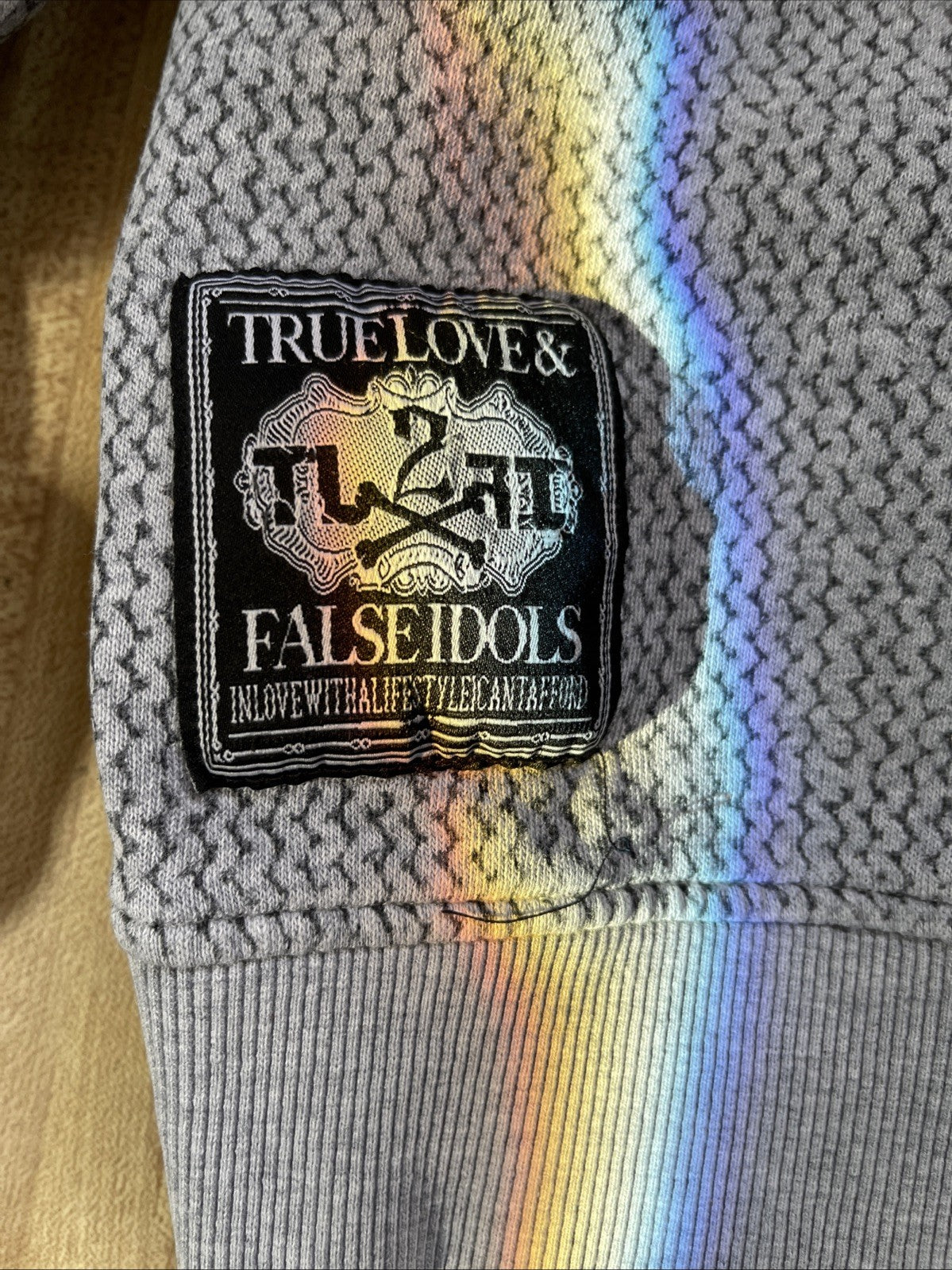 True Love & False Idols Inphonics Full Zip Hoodie Large