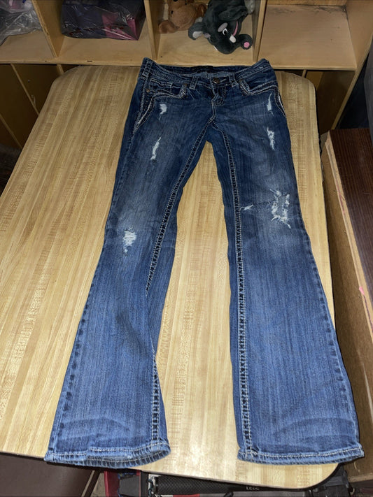 Silver Aiko Bootcut Jeans 28/33