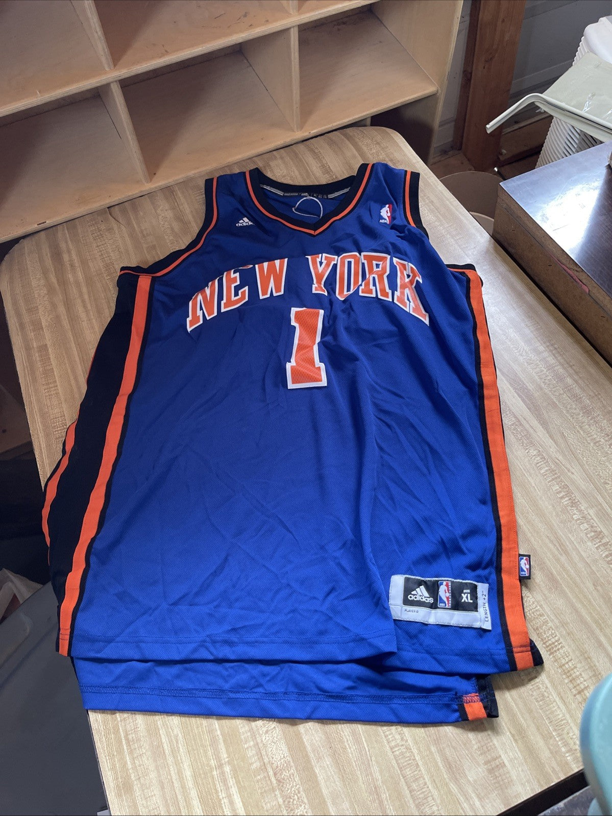 Amar'e Stoudemire New York Knicks Pre-Owned Basketball Jersey XL