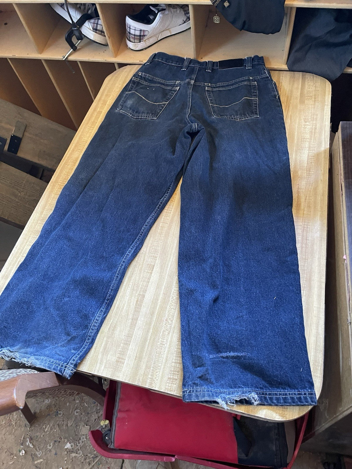 Vintage P Miller Wide Leg Baggy Jeans 32/34 Hiphop Streetwear Y2K