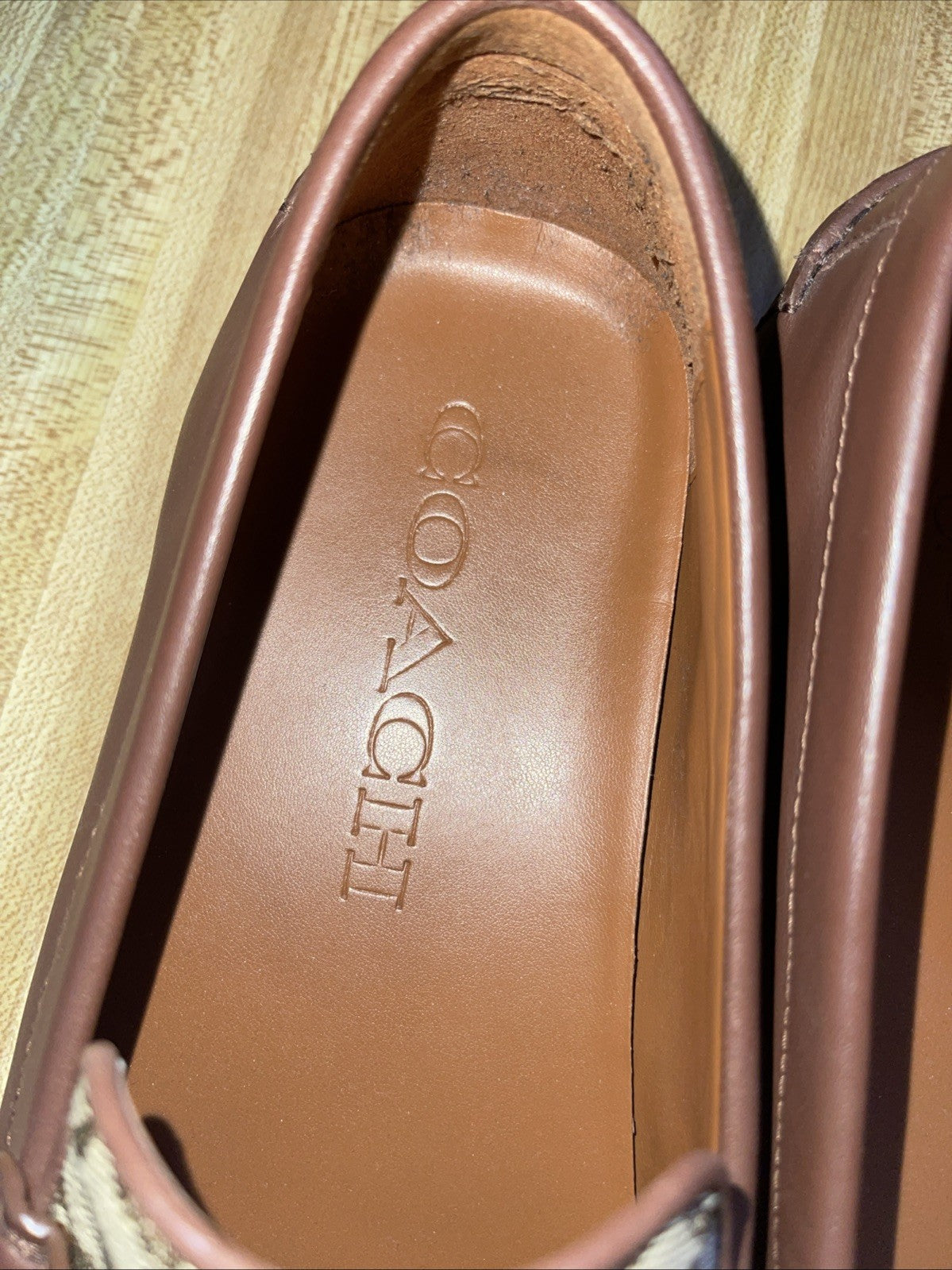 Coach Men’s Driving Shoes Size 10D