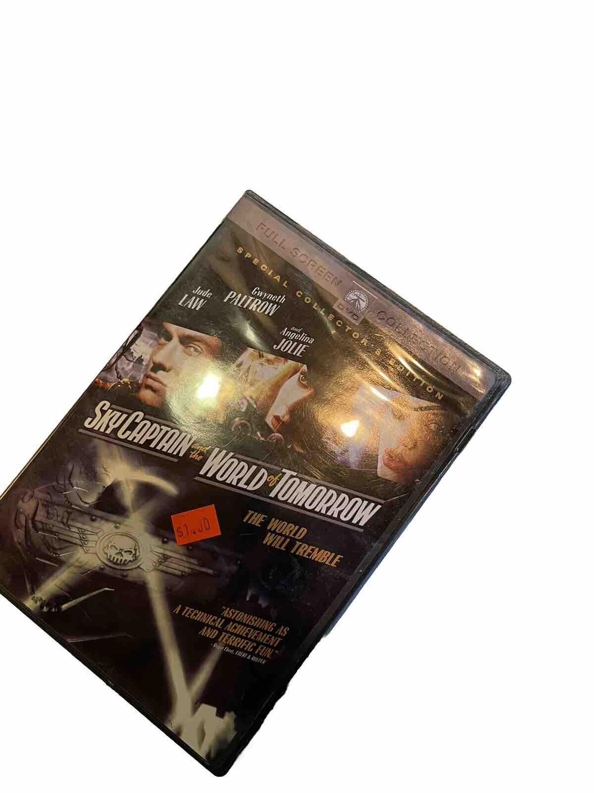 Sky Captain and the World of Tomorrow (DVD, 2005, Full Frame)