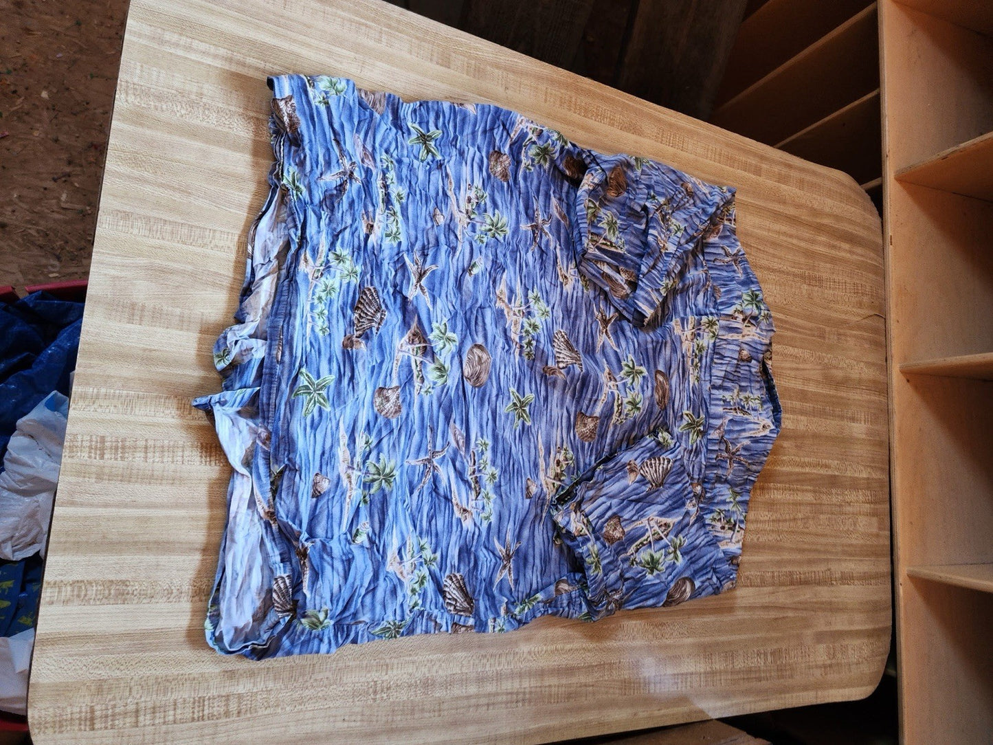 batik bay hawaiian shirt large