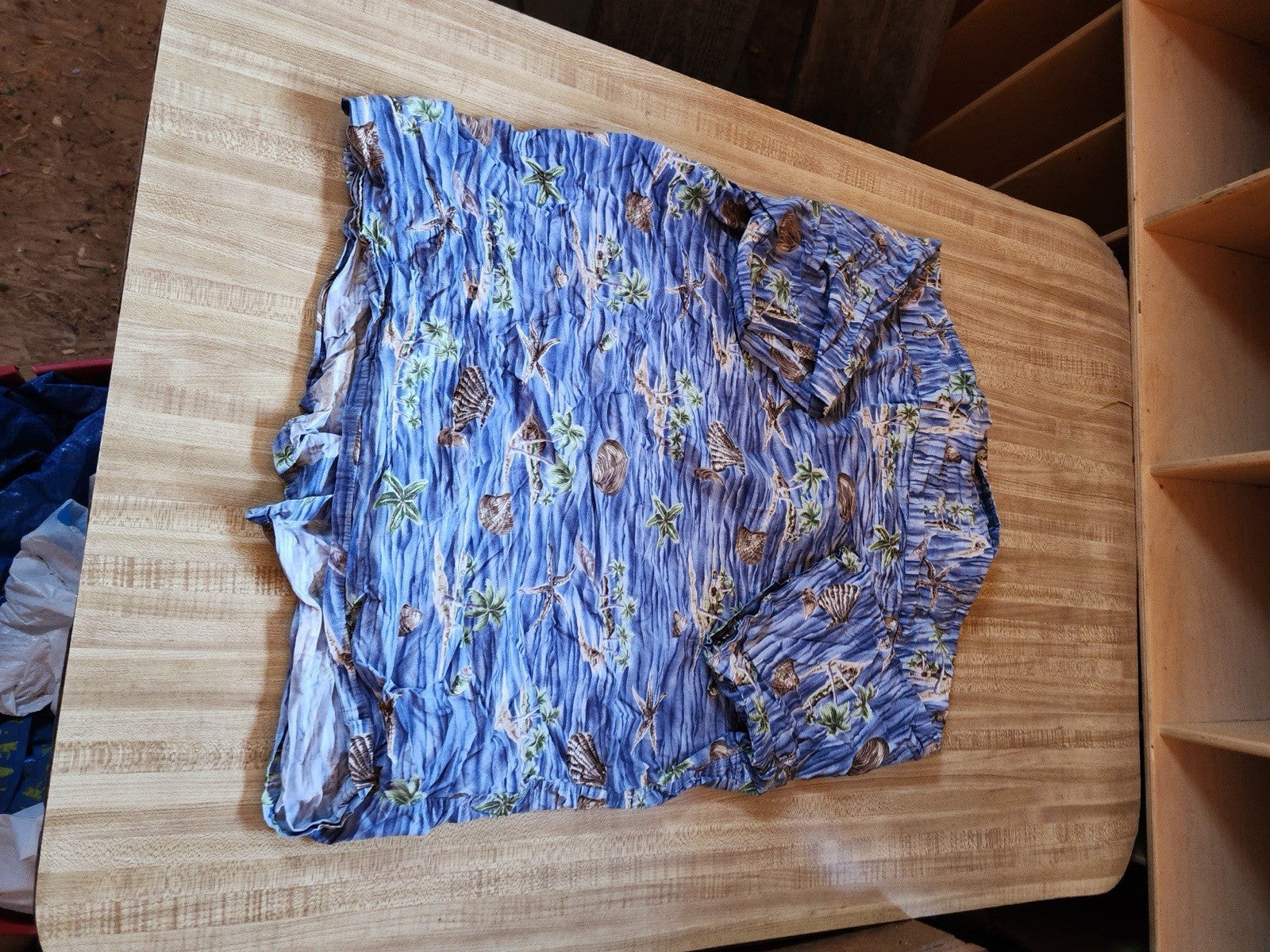 batik bay hawaiian shirt large