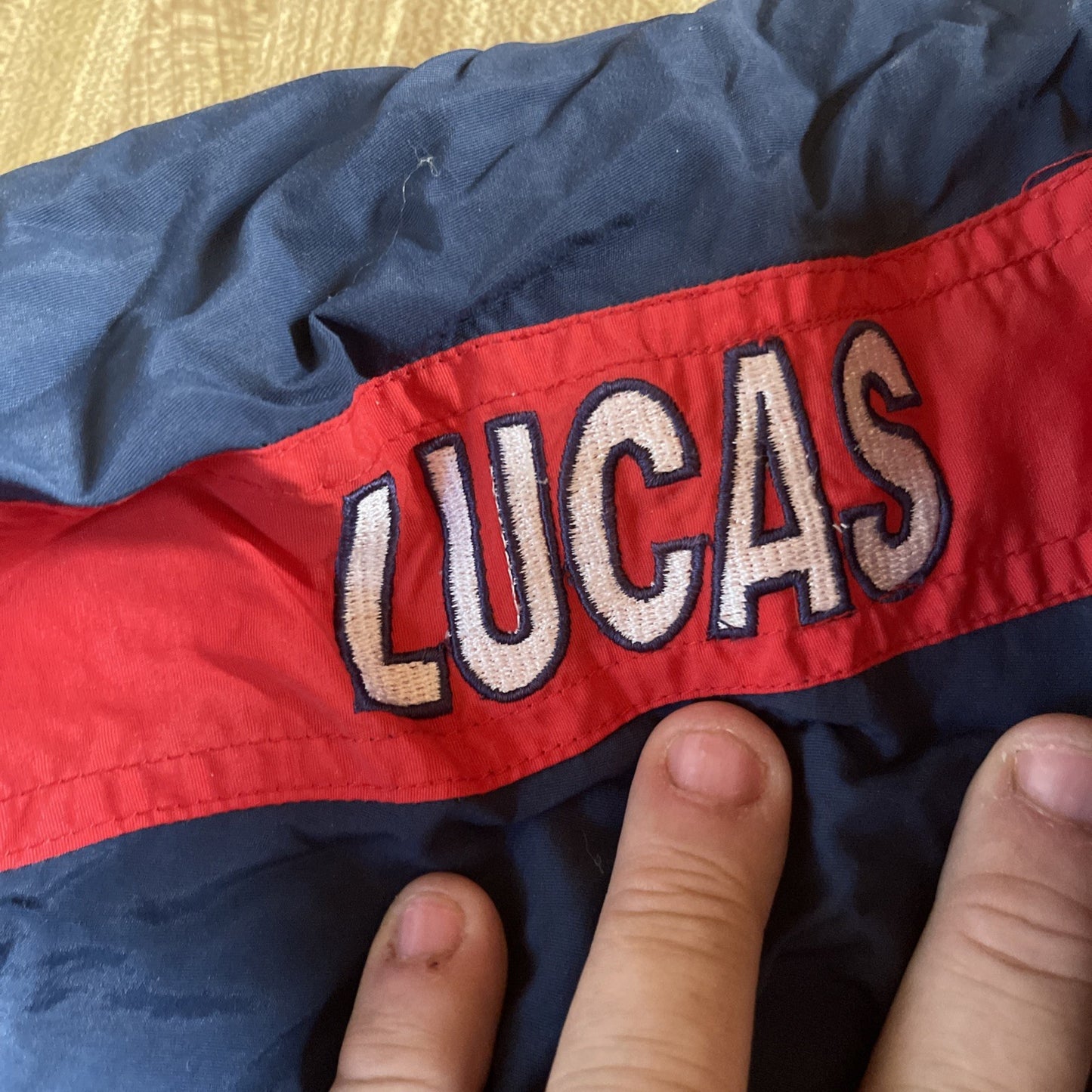 Vintage Lucas Oil Jacket Large 