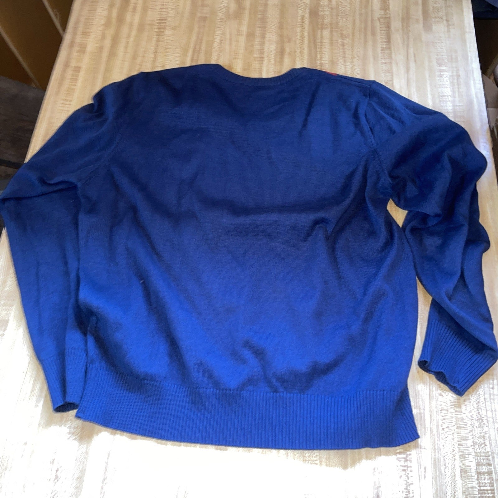 Defacto Argyle Sweater Medium 
