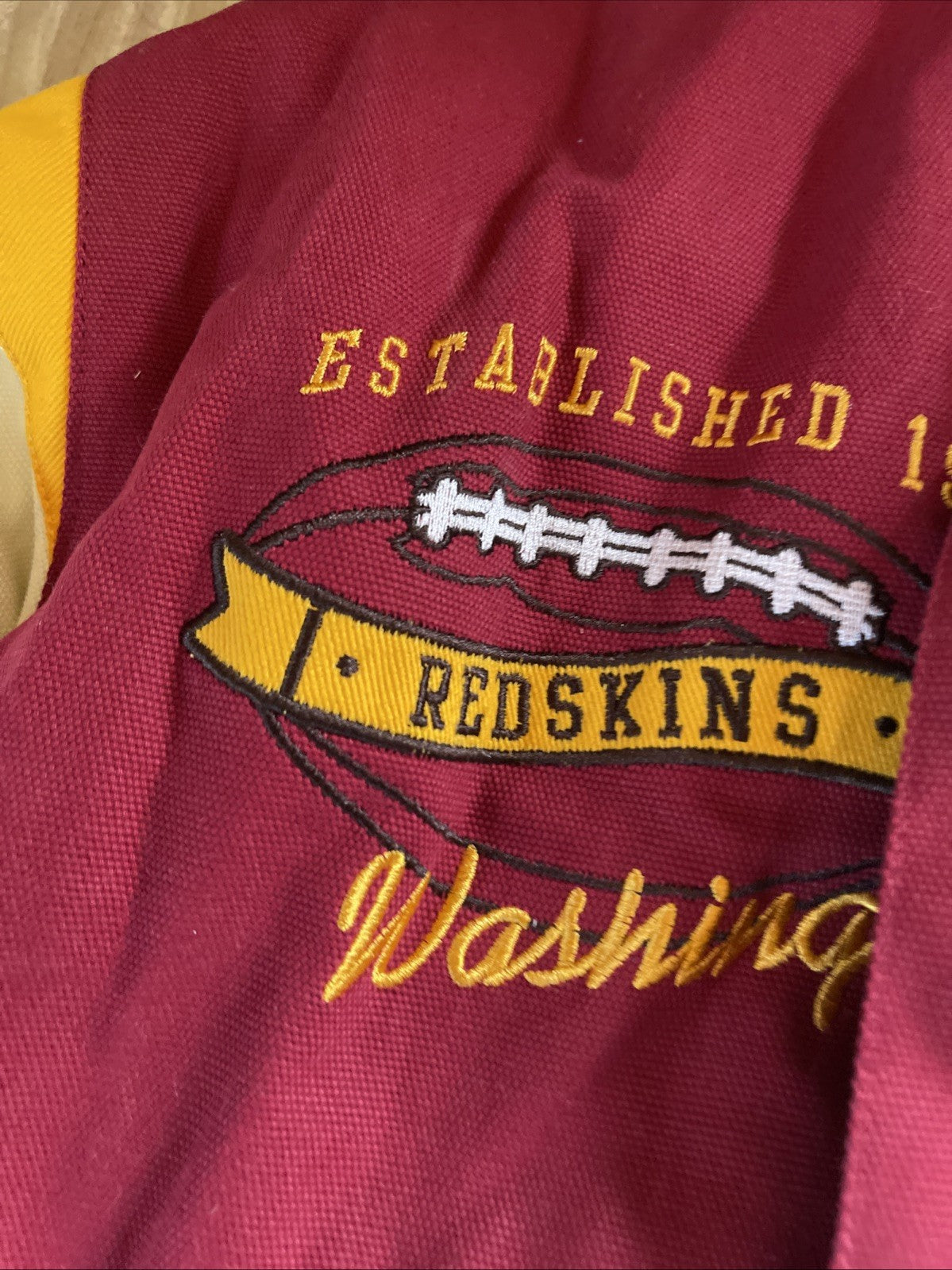 Washington Redskins Varsity Jacket 3XL 