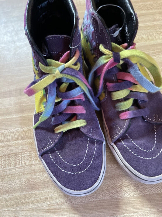 Vans Sk8 Hi Graffiti Tie Dye Size 7 Women’s 