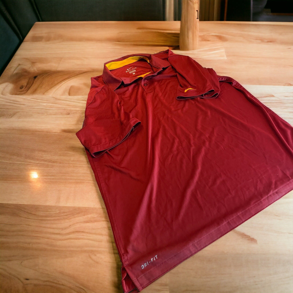 Nike Dri Fit Polo Large USC Colors