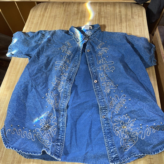 Club Z Denim Top 18-20