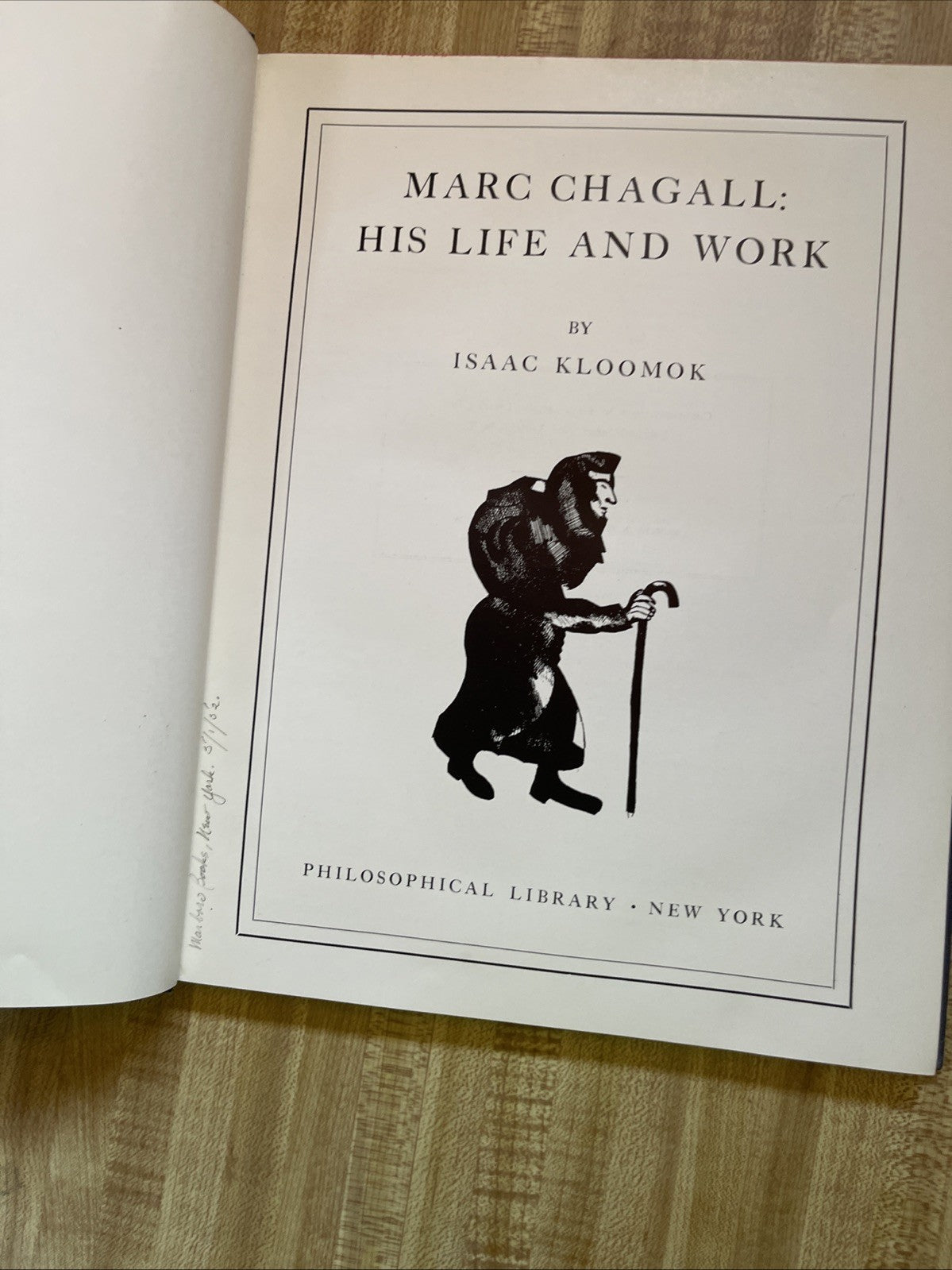 Marc Chagall His Life And Work Hardcover 