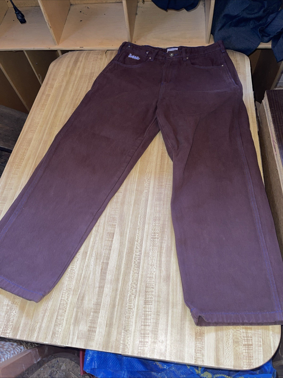 Hoddle Jeans. 30/28 Wide Leg