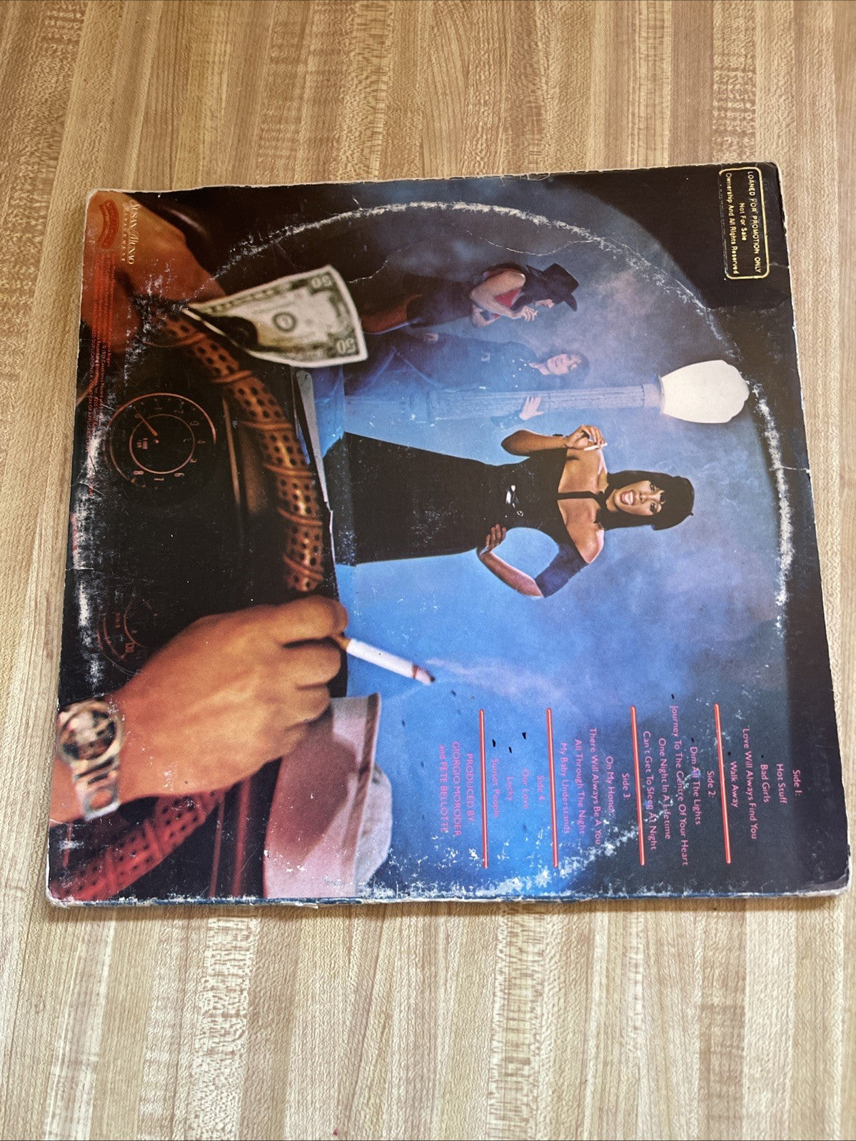 Donna Summer Bad Girls Vinyl Promotional Box Only No Vinyl 