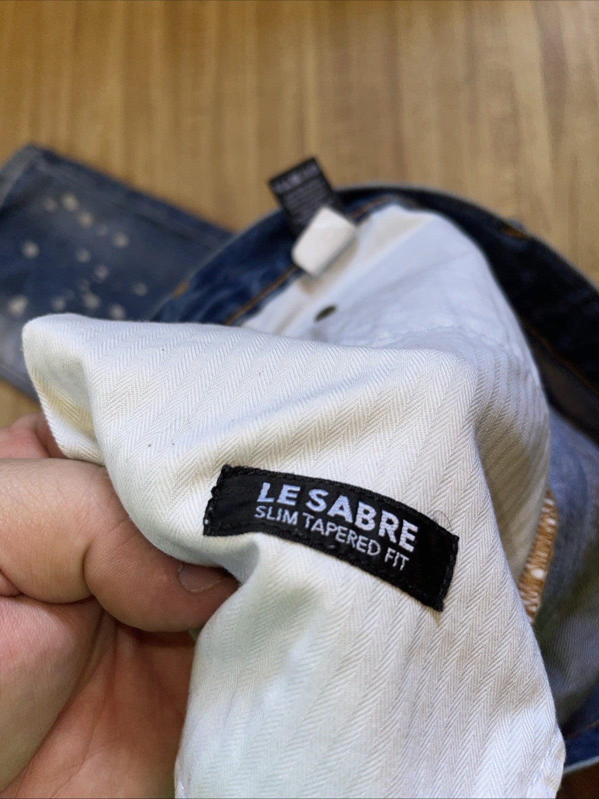 PRPS Le Sabre Slim Tapered Distressed Jeans 32/34