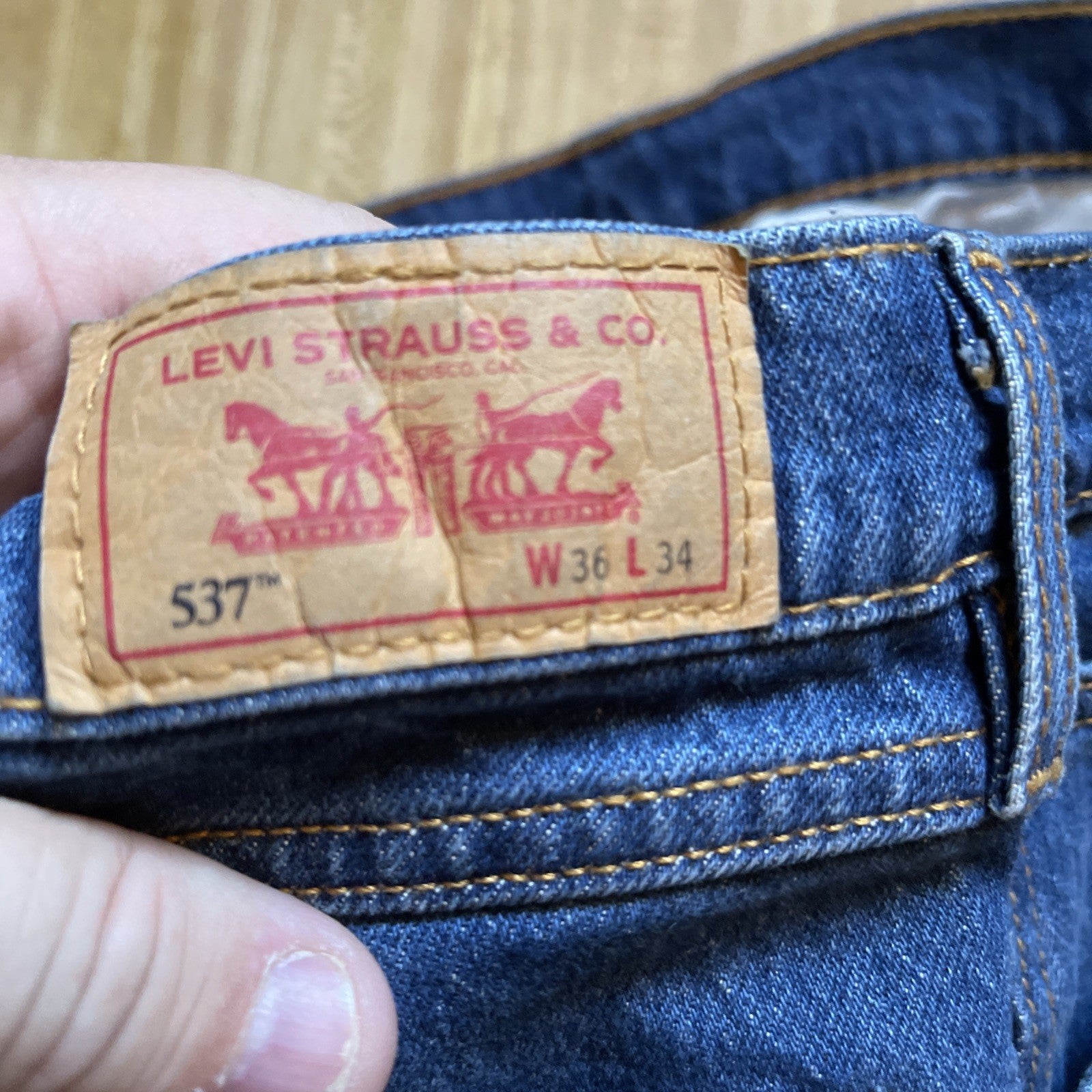 levis 537 western bootcut 36/34
