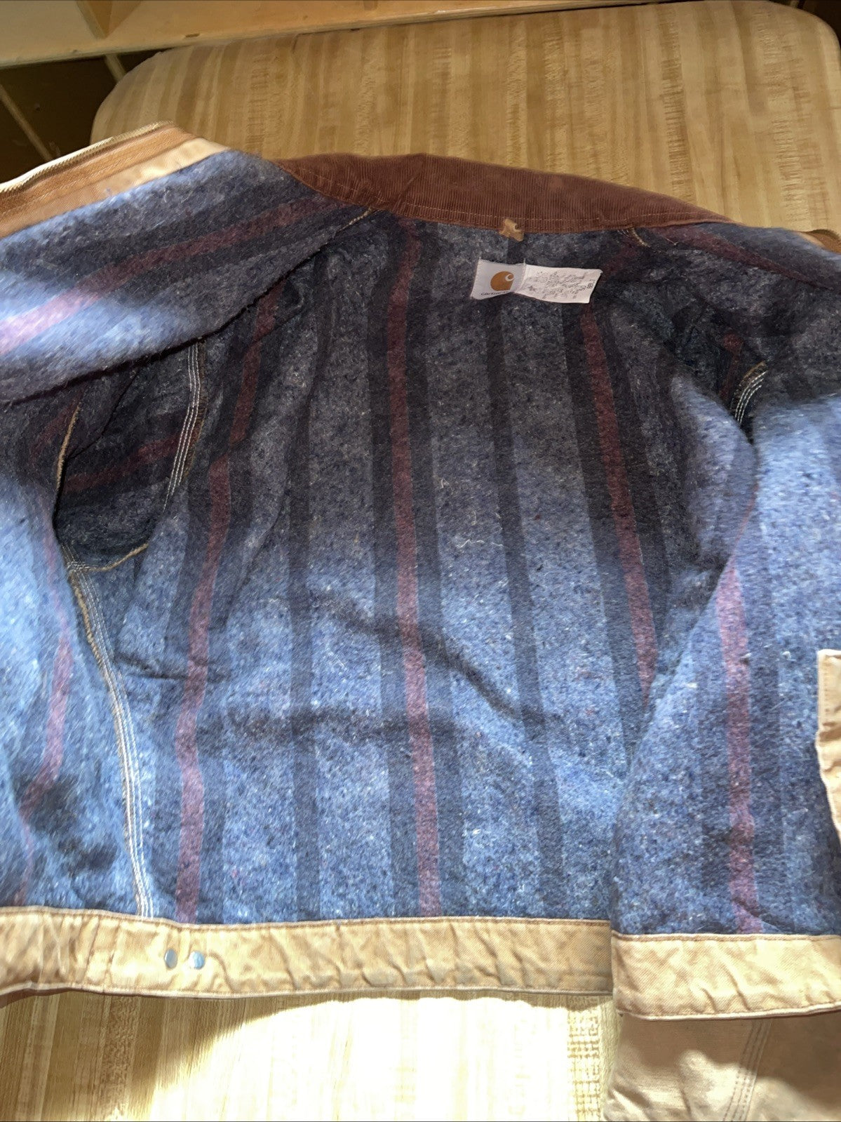 Vintage Flannel Lined Carhartt Jacket 